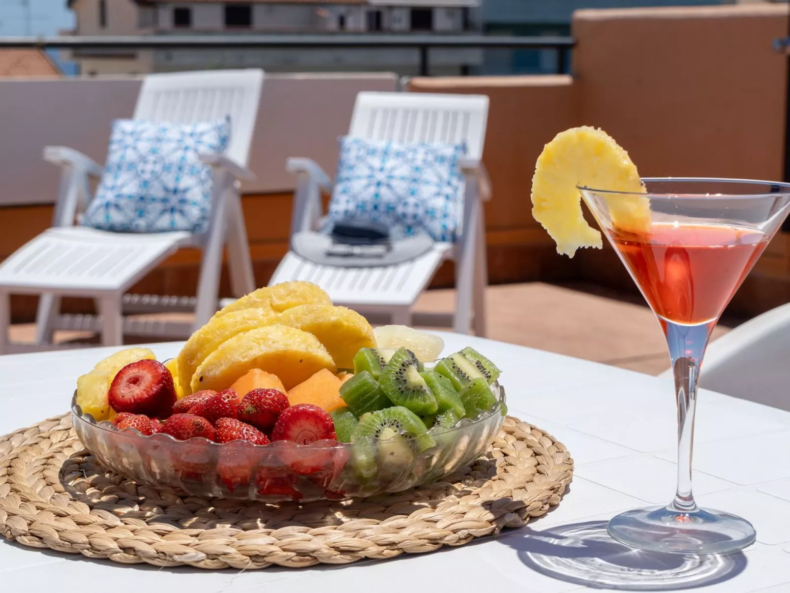 Saras Terrasse-Binnen