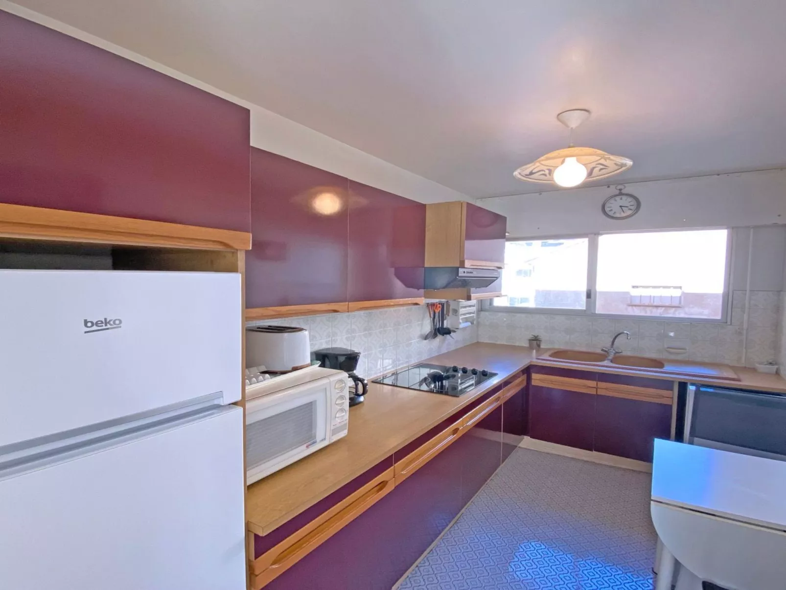 T2 mit Klimaanlage in Strandnähe in Ste Maxime - Binnen