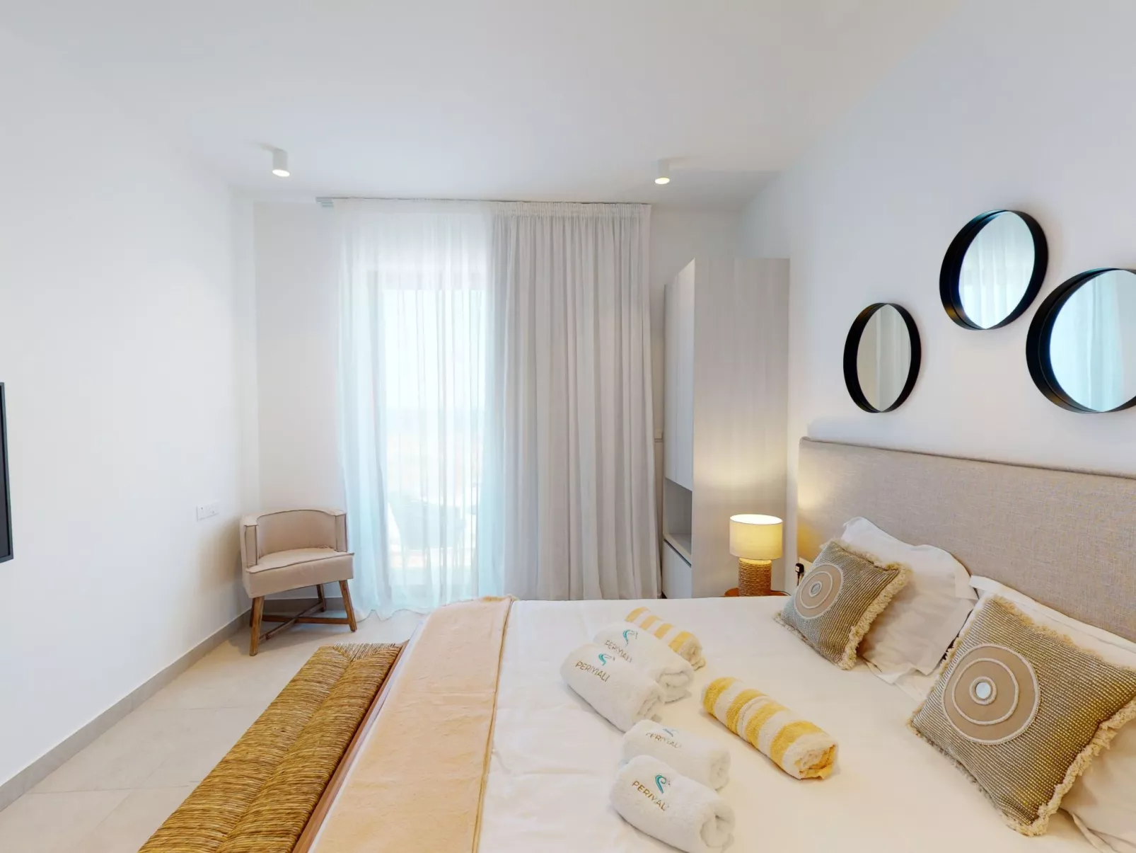 Periyiali resort - Seitlicher Meerblick Ismene - 39-Binnen