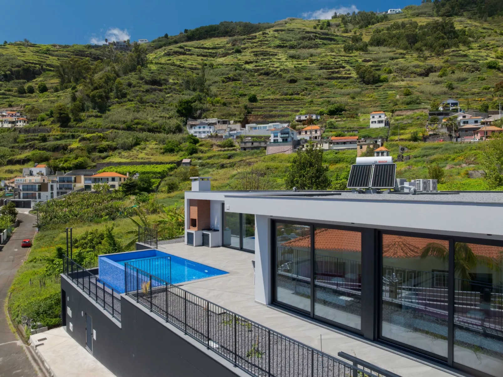 Bucht Calheta Villa-Buiten