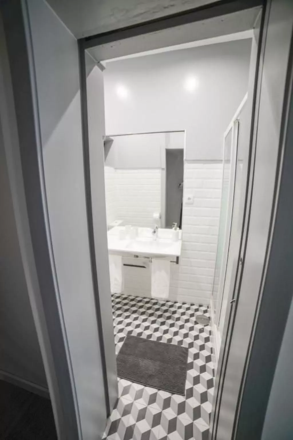 Traditionelles Haus am Meer-Binnen