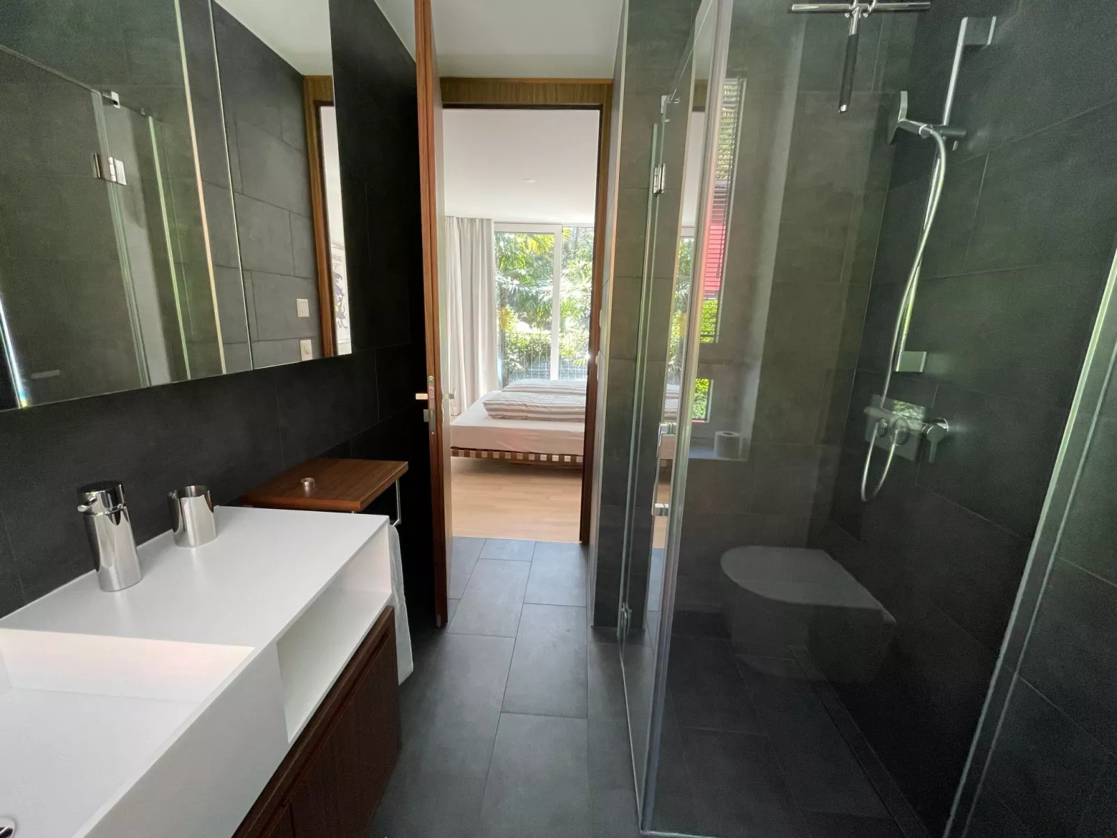 Ascona: Casa Azzurra-Binnen