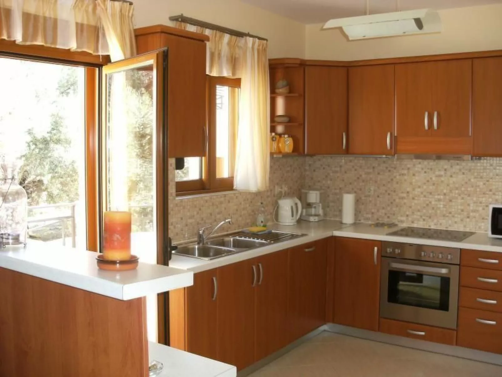 Villa Stefanos, Meerblick, privater Pool, Rethymno-Binnen