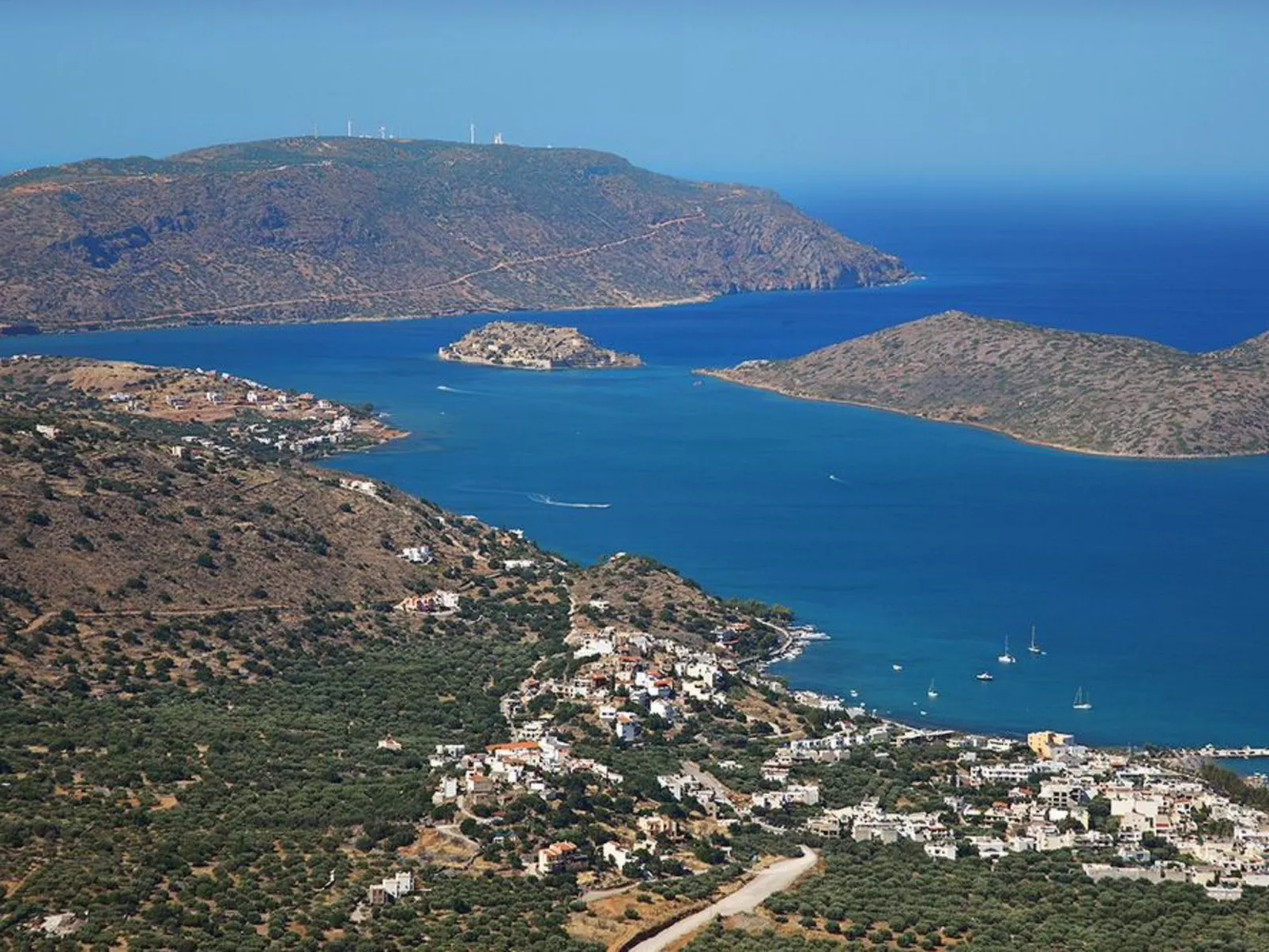 Leonidas Traditionelles kretisches Haus mit Meerblick-Binnen