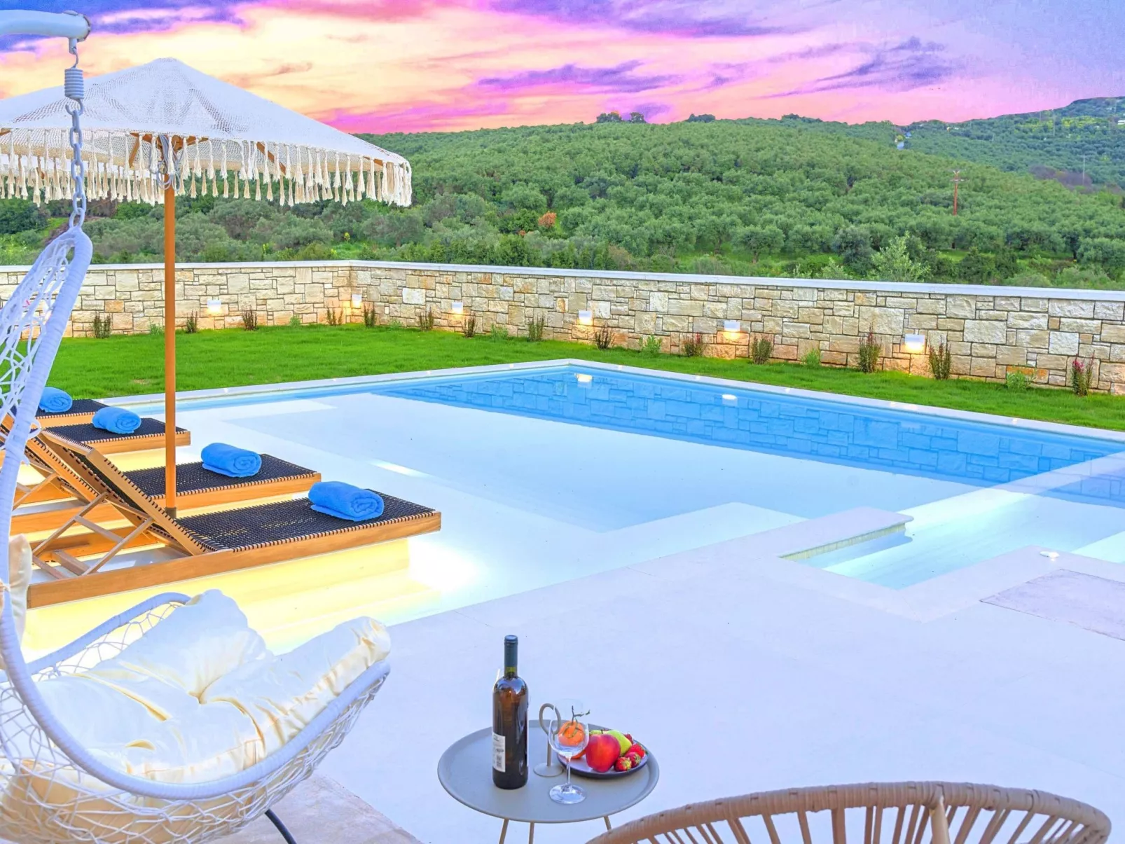 Blue Lake Villa Beheizter Pool-Binnen