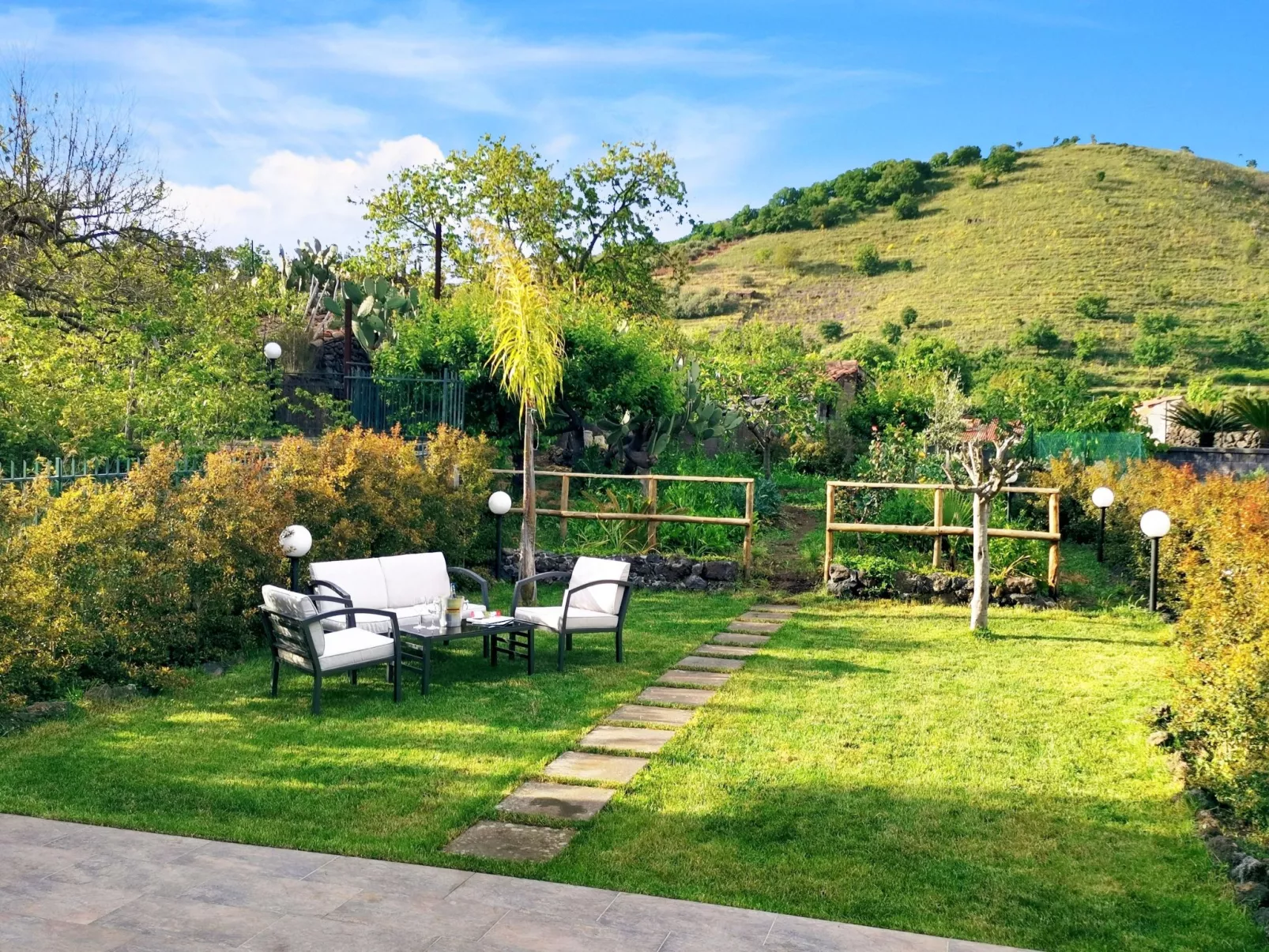 La Sciara Ätna Ferienhaus mit Garten-Binnen