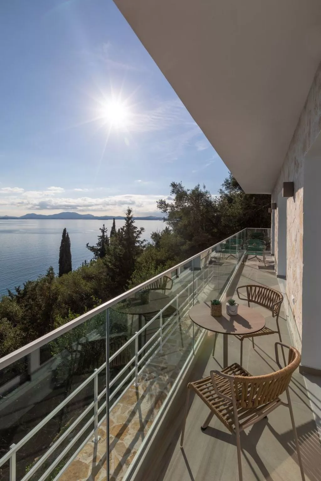 Luxuriöse Wohnung mit Meerblick Stoa Serenity-Binnen