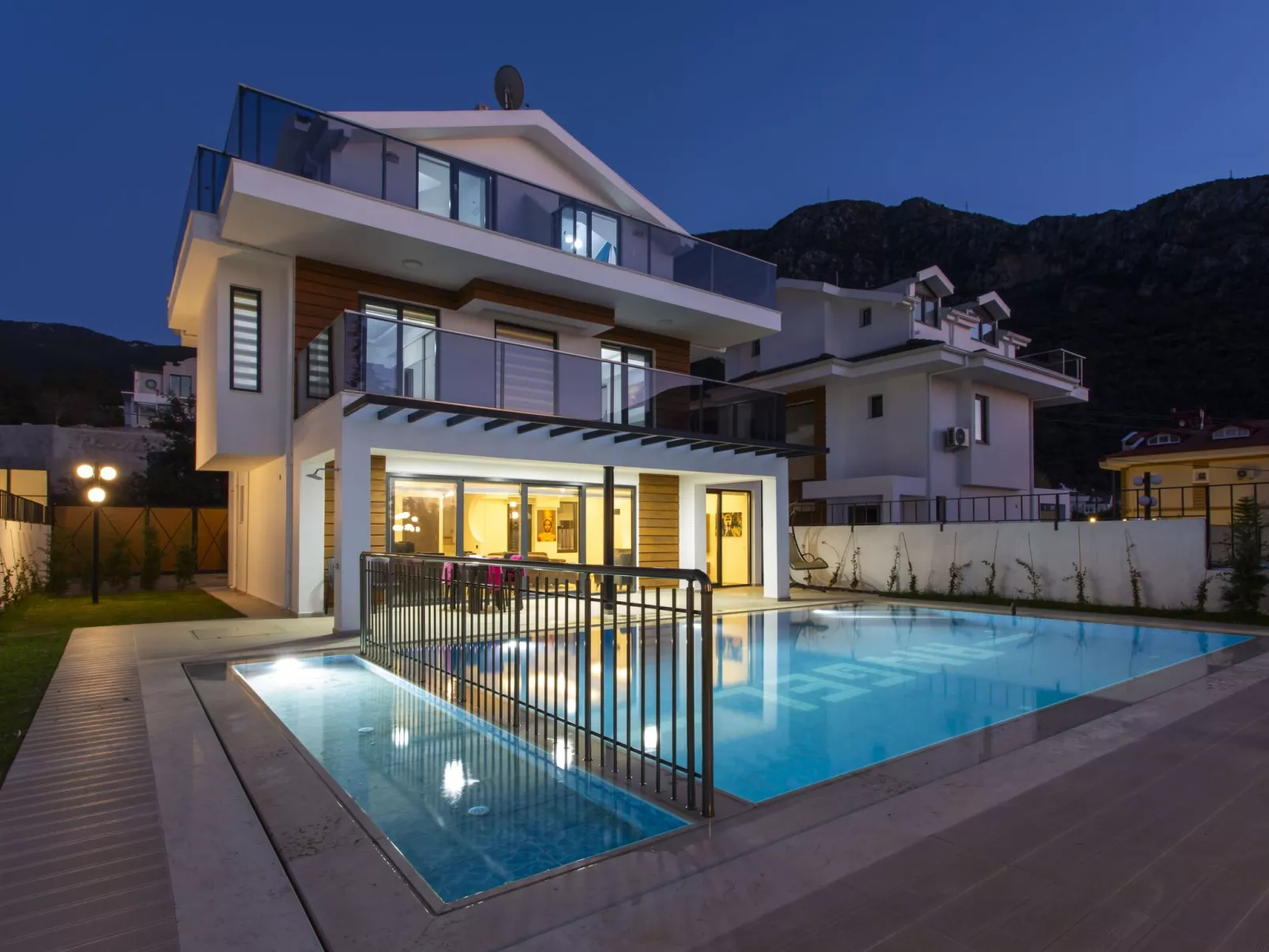 Villa in Ölüdeniz für Familien-Binnen