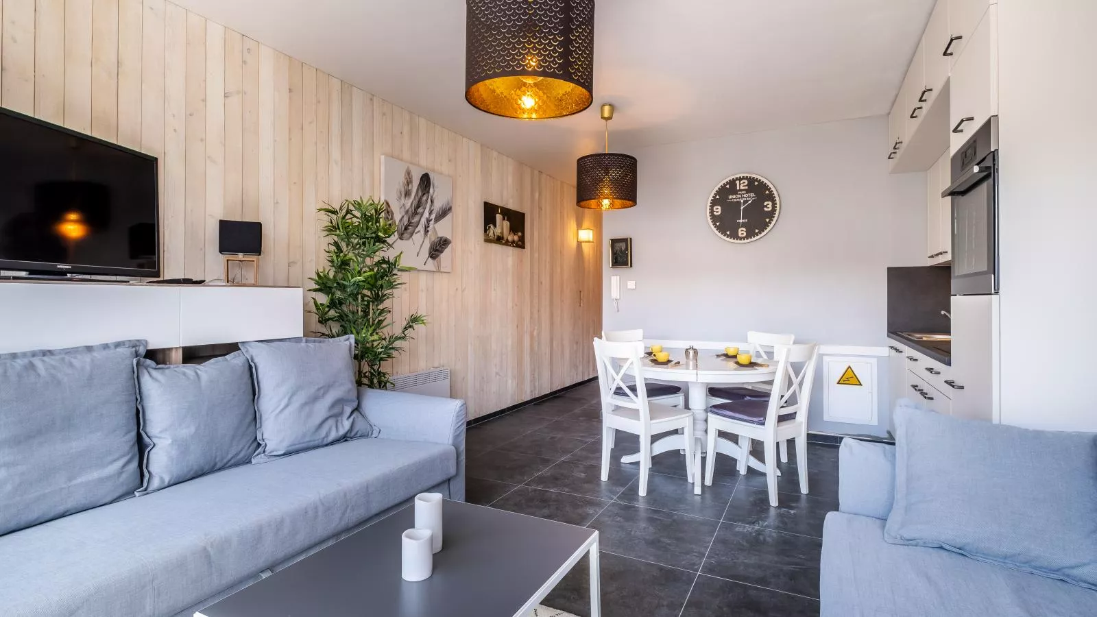 Près de la plage-Woonkamer