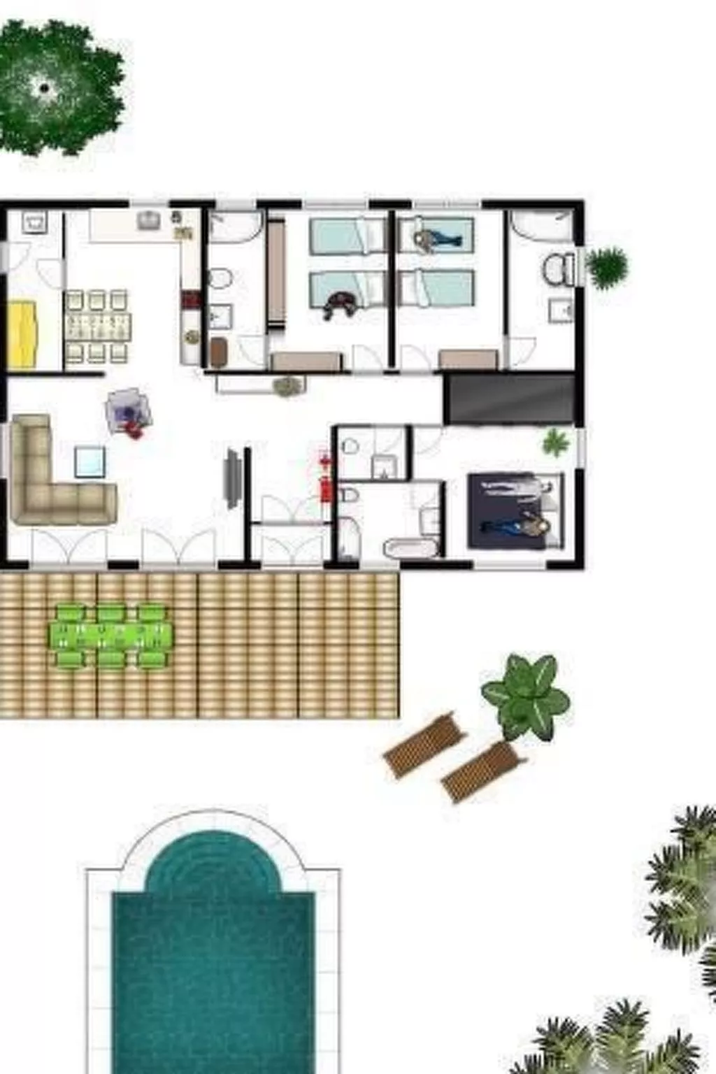 Villa Vista Verde mit Pool und Garten-Image-tags.info