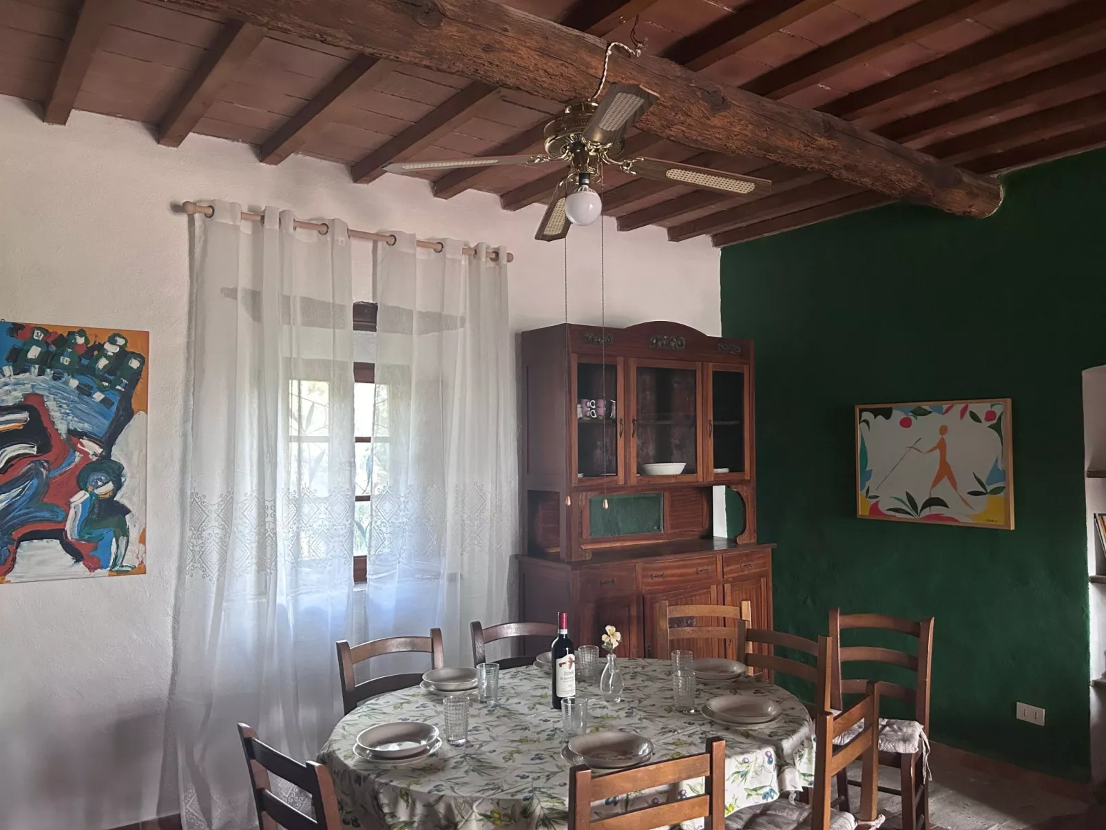 Bauernhaus mit Schwimmbad -Klimaanlage-Binnen