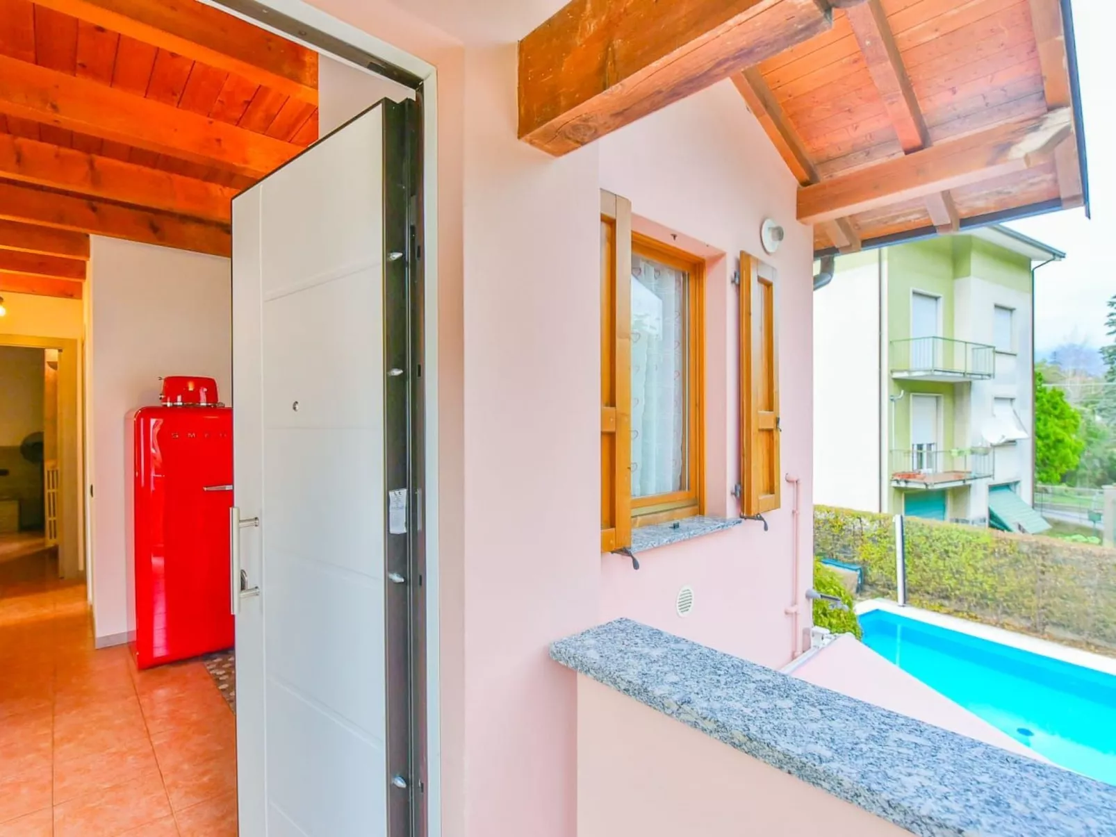 Jane e Jolie Haus privates Schwimmbad und Jacuzzi-Binnen