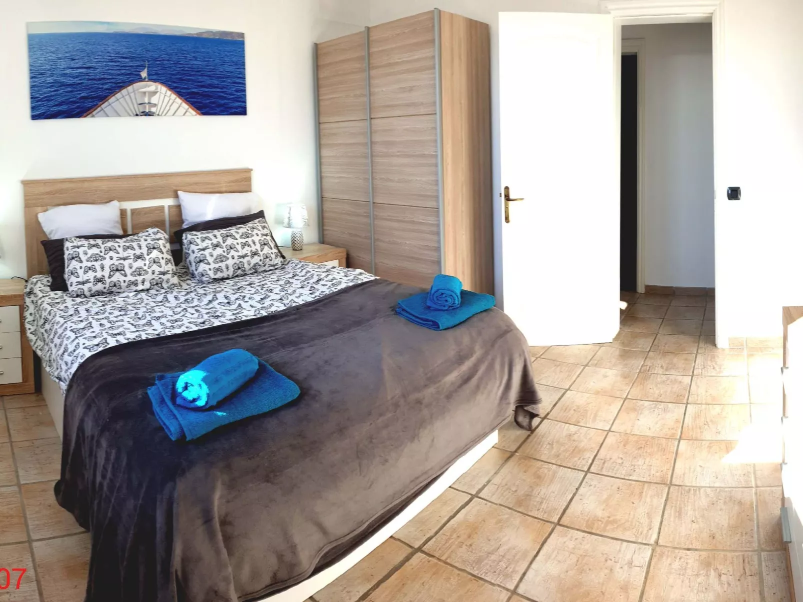 Meerblick Villa Tias-Binnen