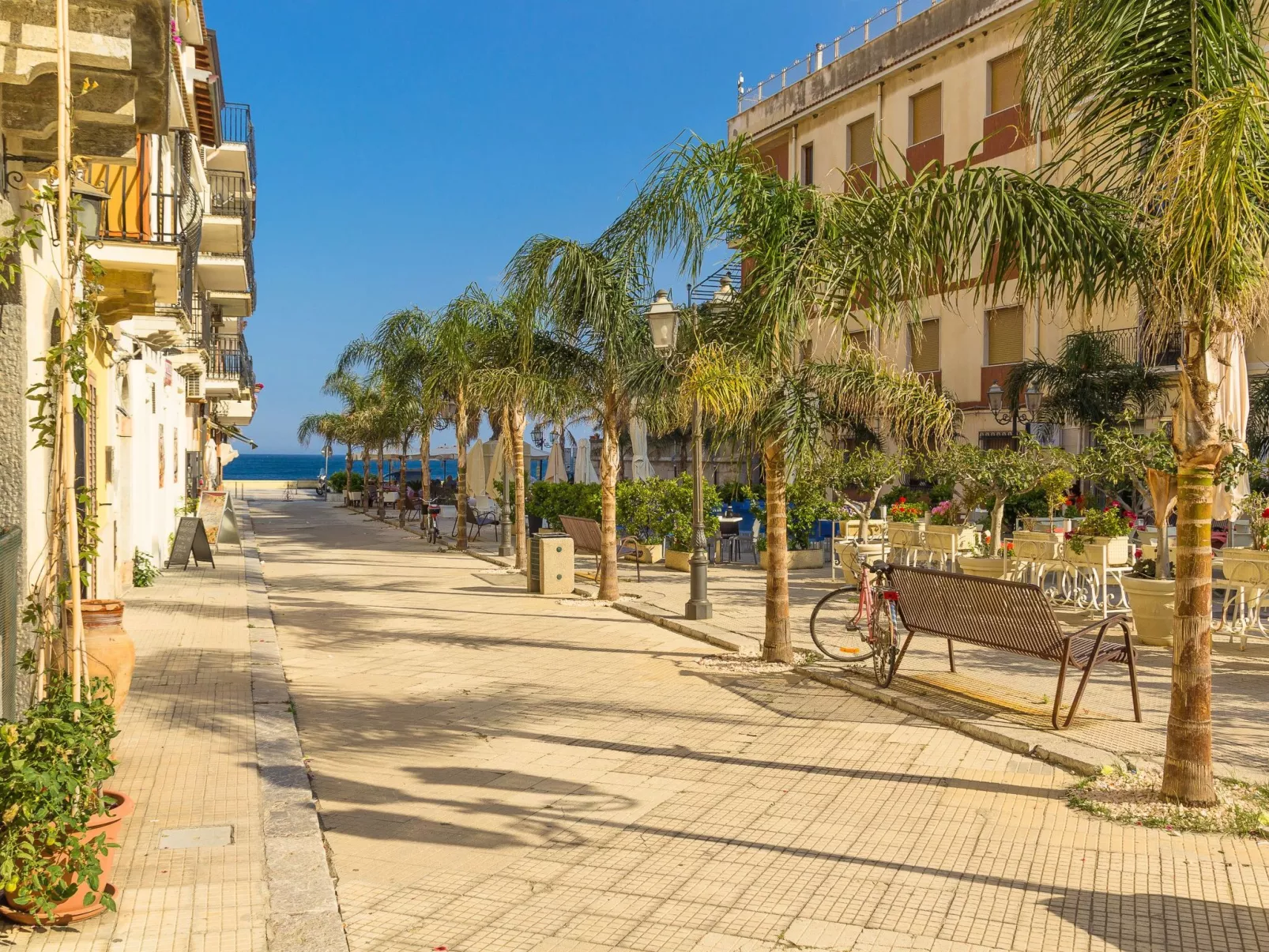 Wohnung am Meer 'Casa Serafina Sinfonia-Binnen