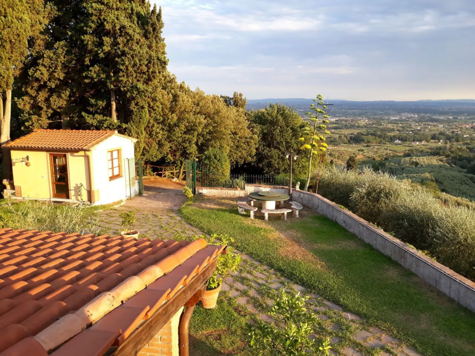 Toskanische Villa 14 Personen Ultra-Panoramapool-Binnen
