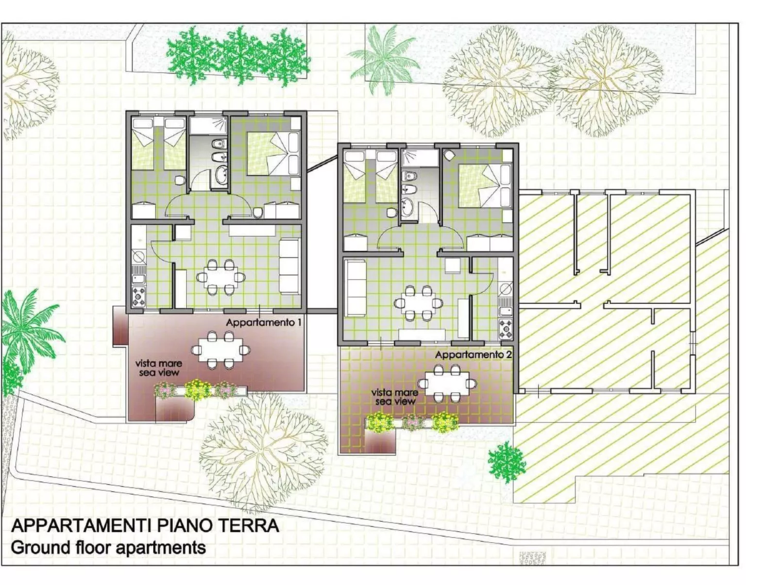 Wohnung in einer Residenz, nur wenige Meter vom Meer entfernt-Image-tags.info