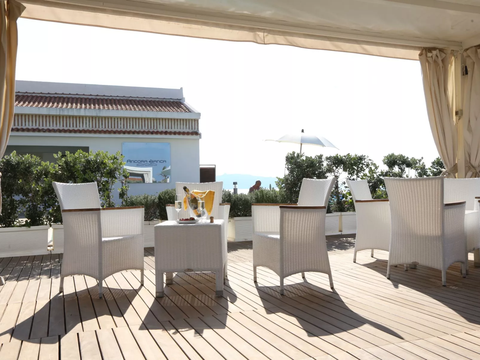 Wohnung 'Ancora Bianca' mit Grill-Binnen