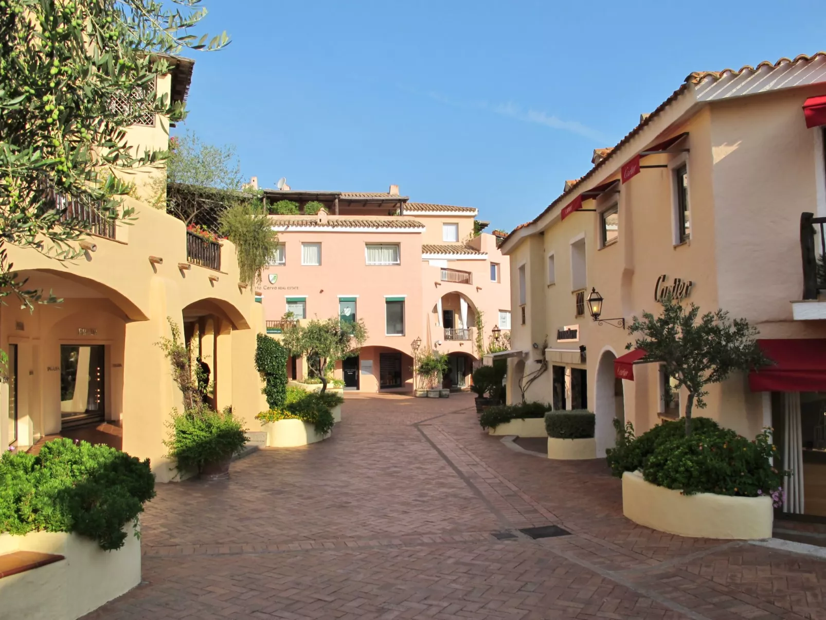 Wohnung in Porto Cervo mit Gemeinschaftspool-Omgeving