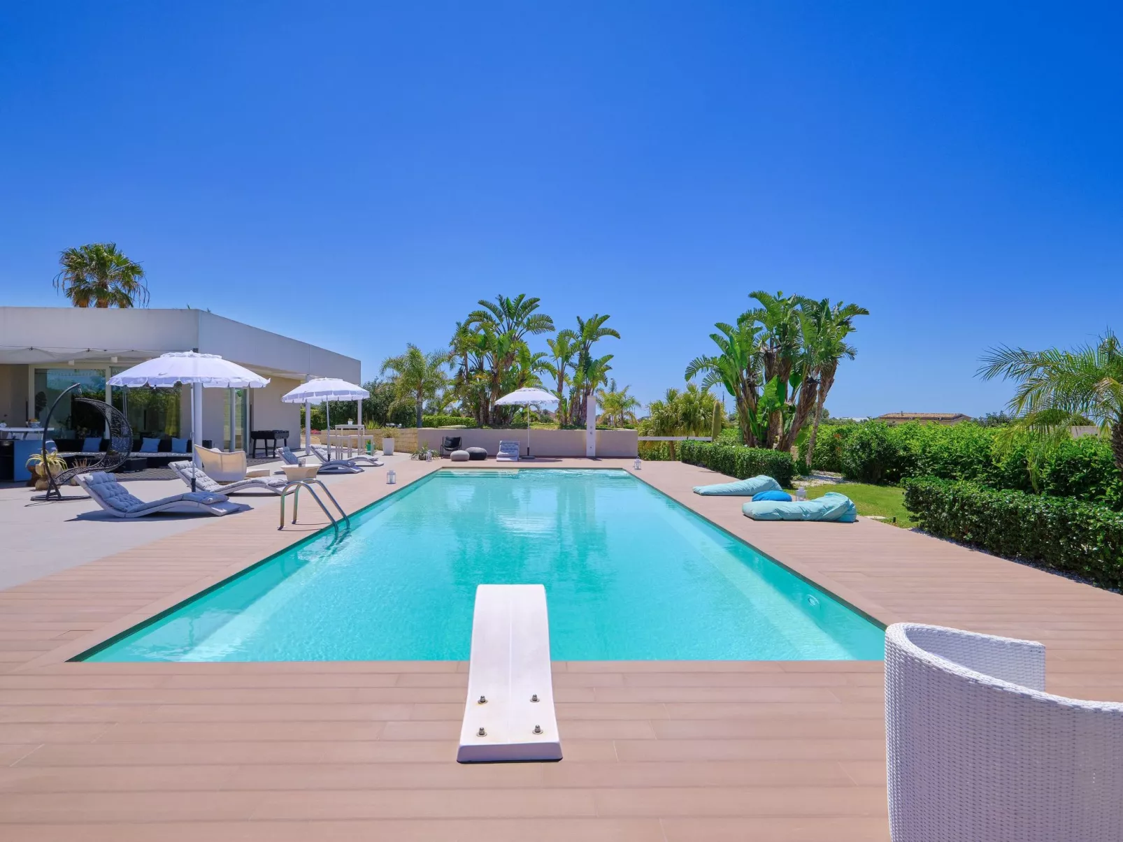 Anthea, Villa mit Pool und Fußball-Tennisplatz nur wenige Kilometer vom Strand-Binnen