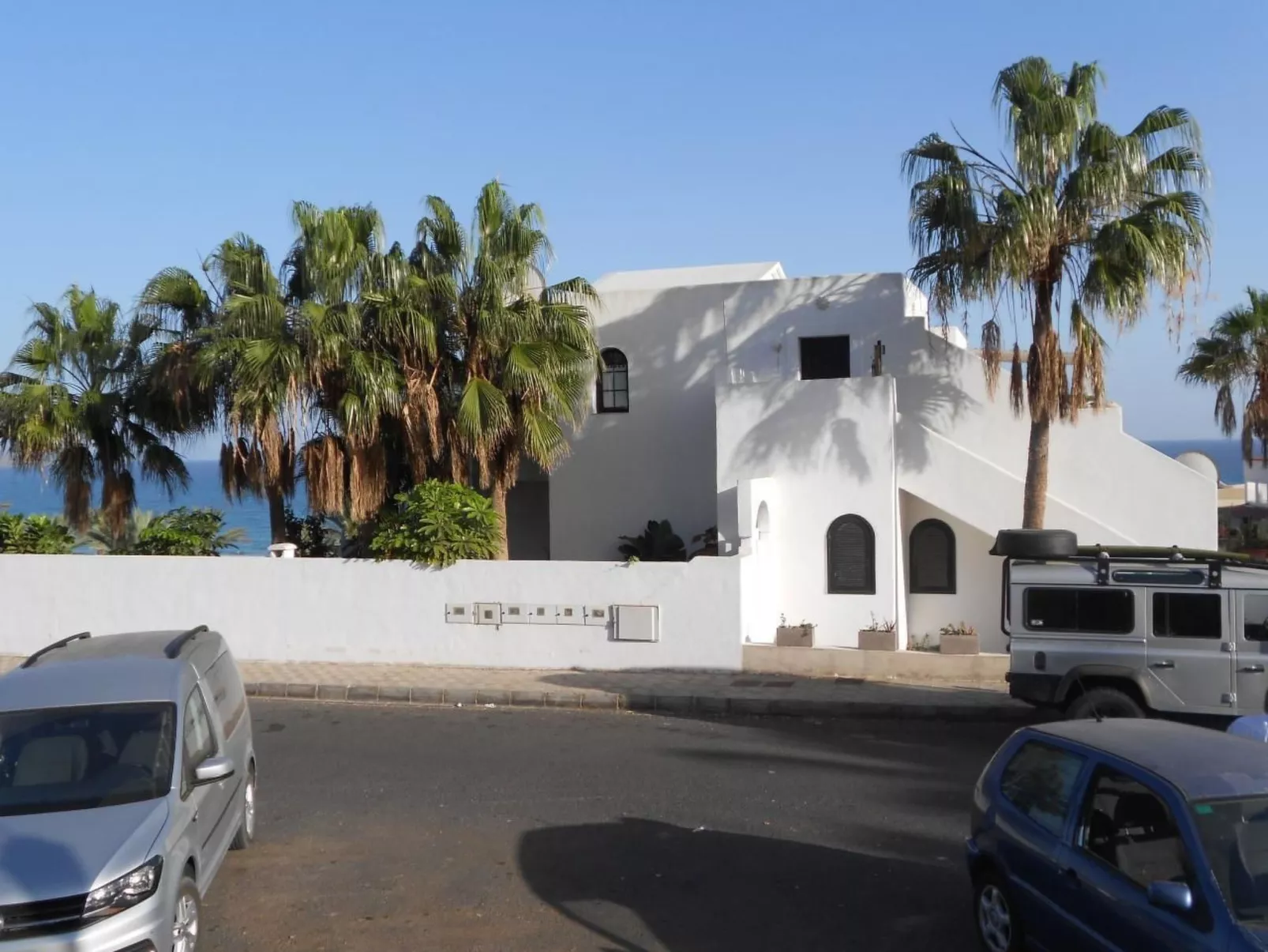 Costa Calma mit Garten, am Strand-Binnen