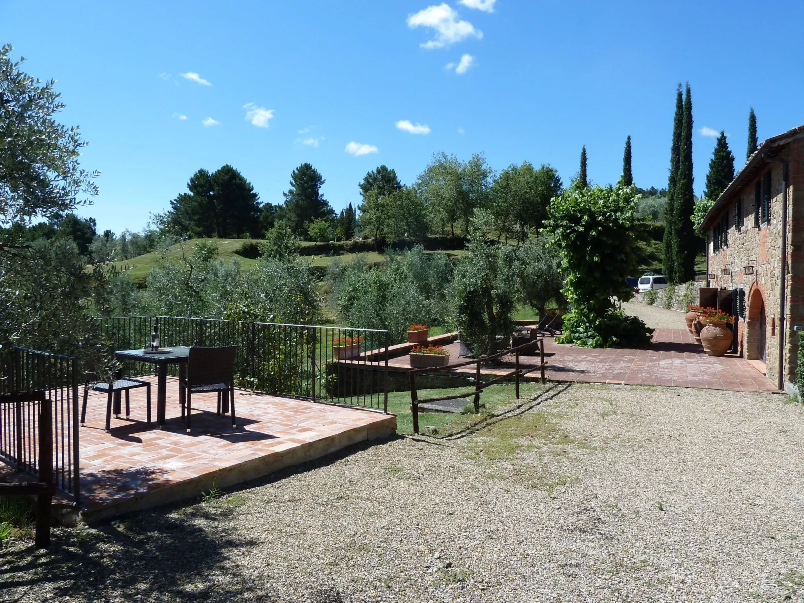 Landgut "Podere Vecciale-Binnen