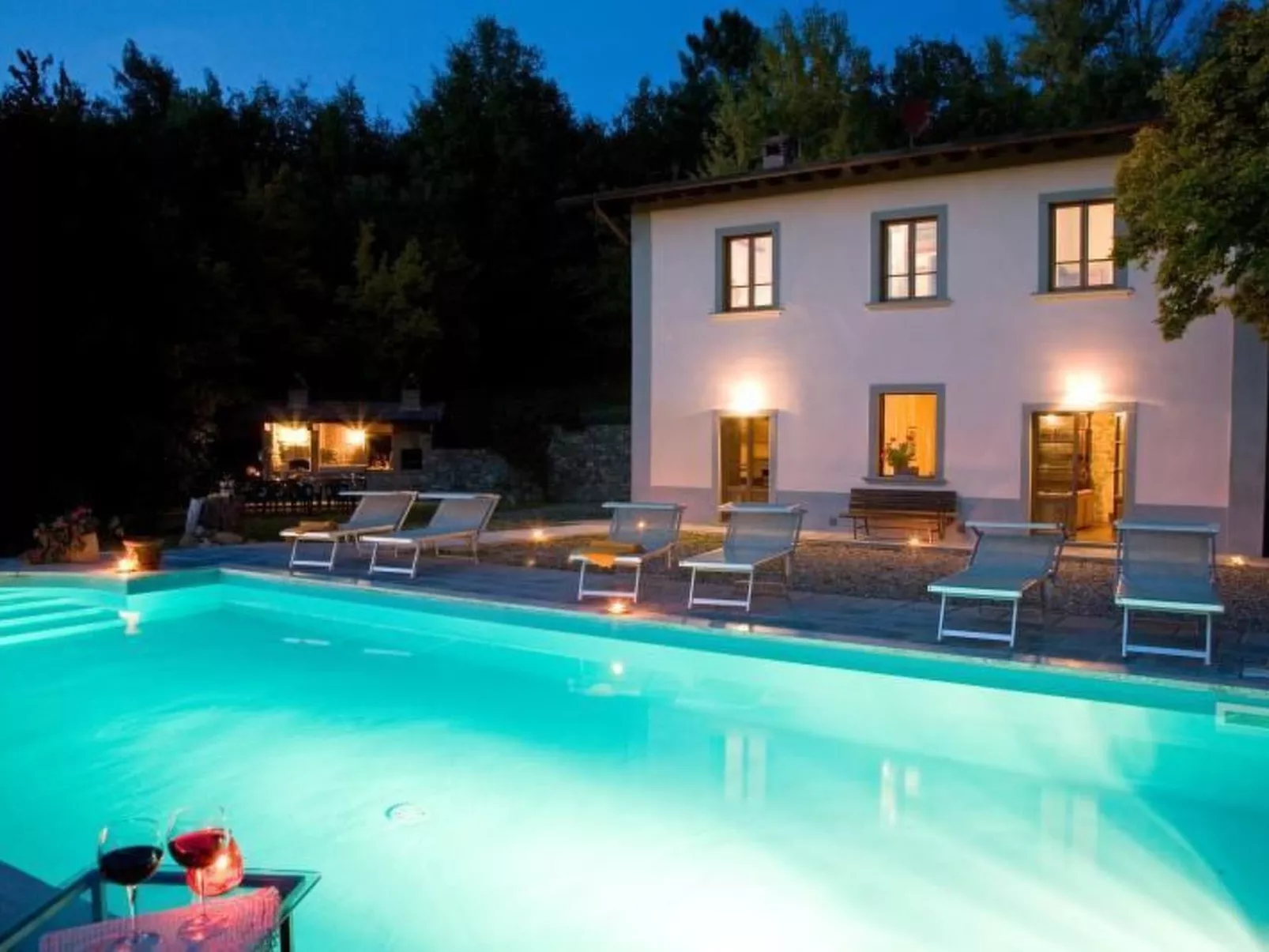 Villa Pruneto mit Pool in den Hügeln der Toskana-Binnen