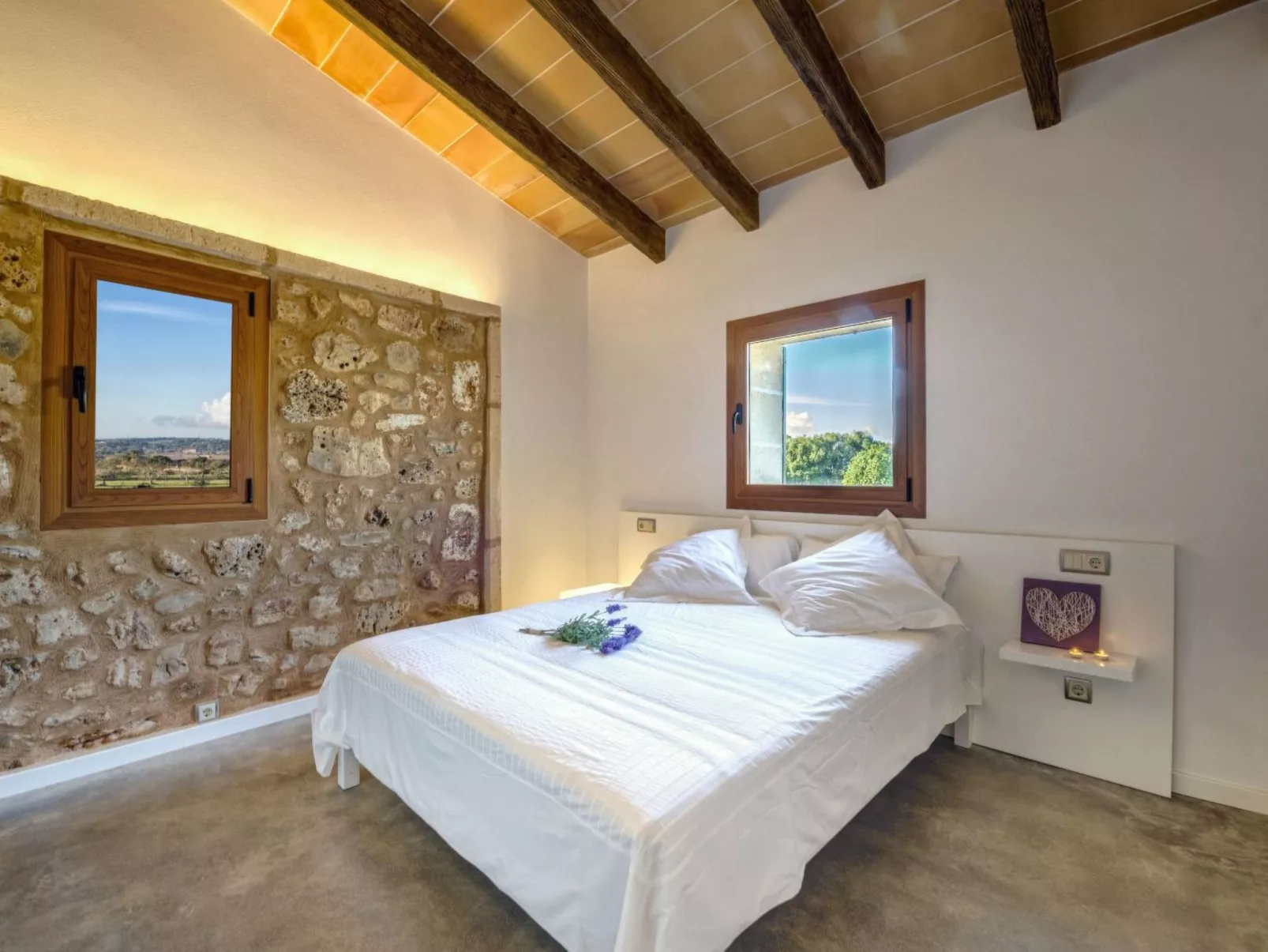 Luxuriöse Finca im modernen Stil mit Pool und Klimaanlage-Image-tags.info