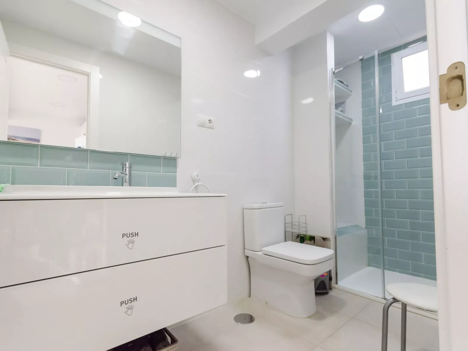 Terrassenwohnung mit zwei Schlafzimmern am Strand-Binnen