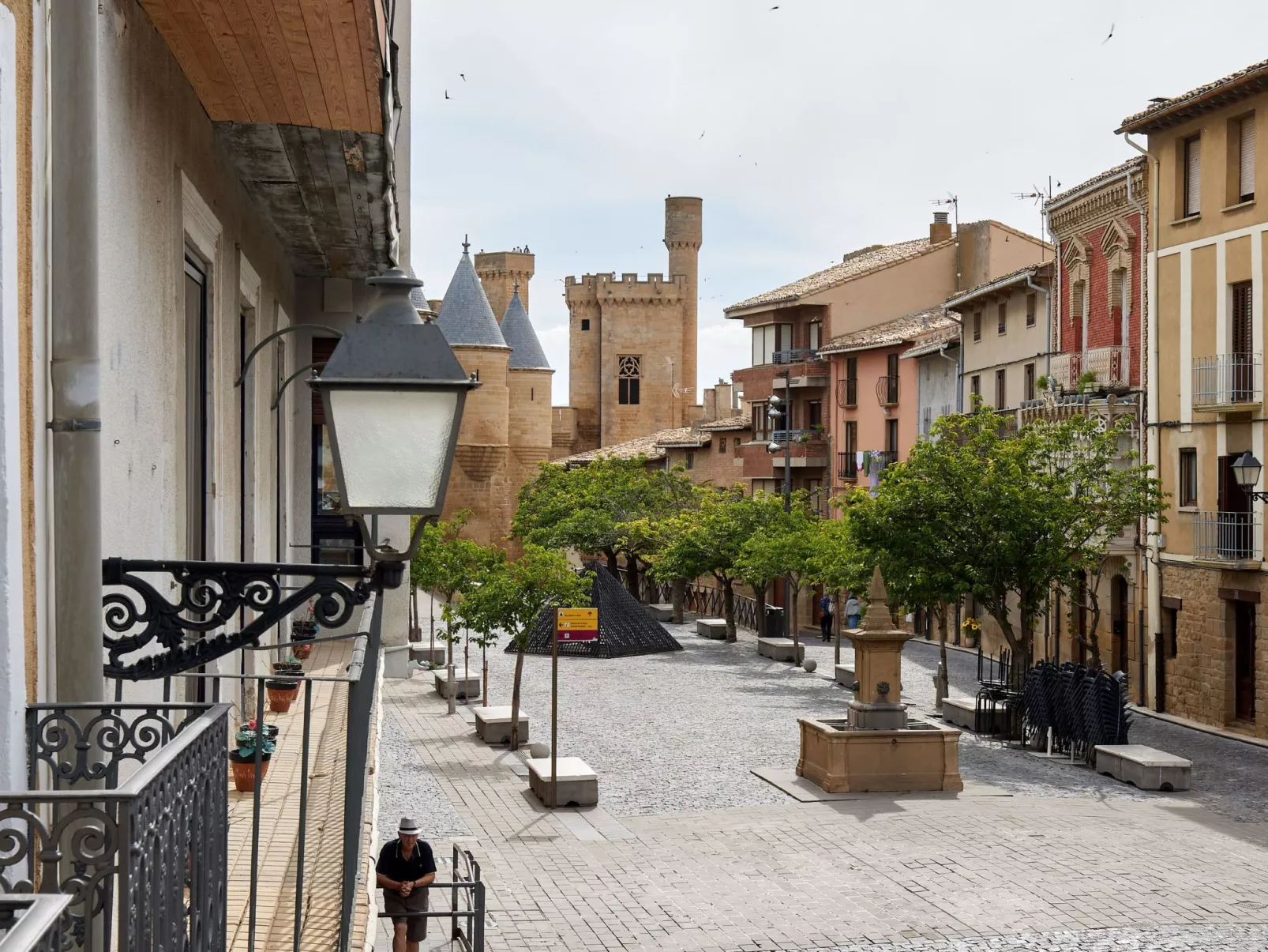 El Mirador de Olite-Buiten