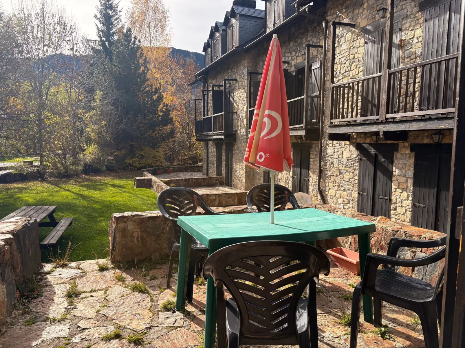 Wohnung mit Terrasse Herbasabina 1 Vall de Boí - Buiten