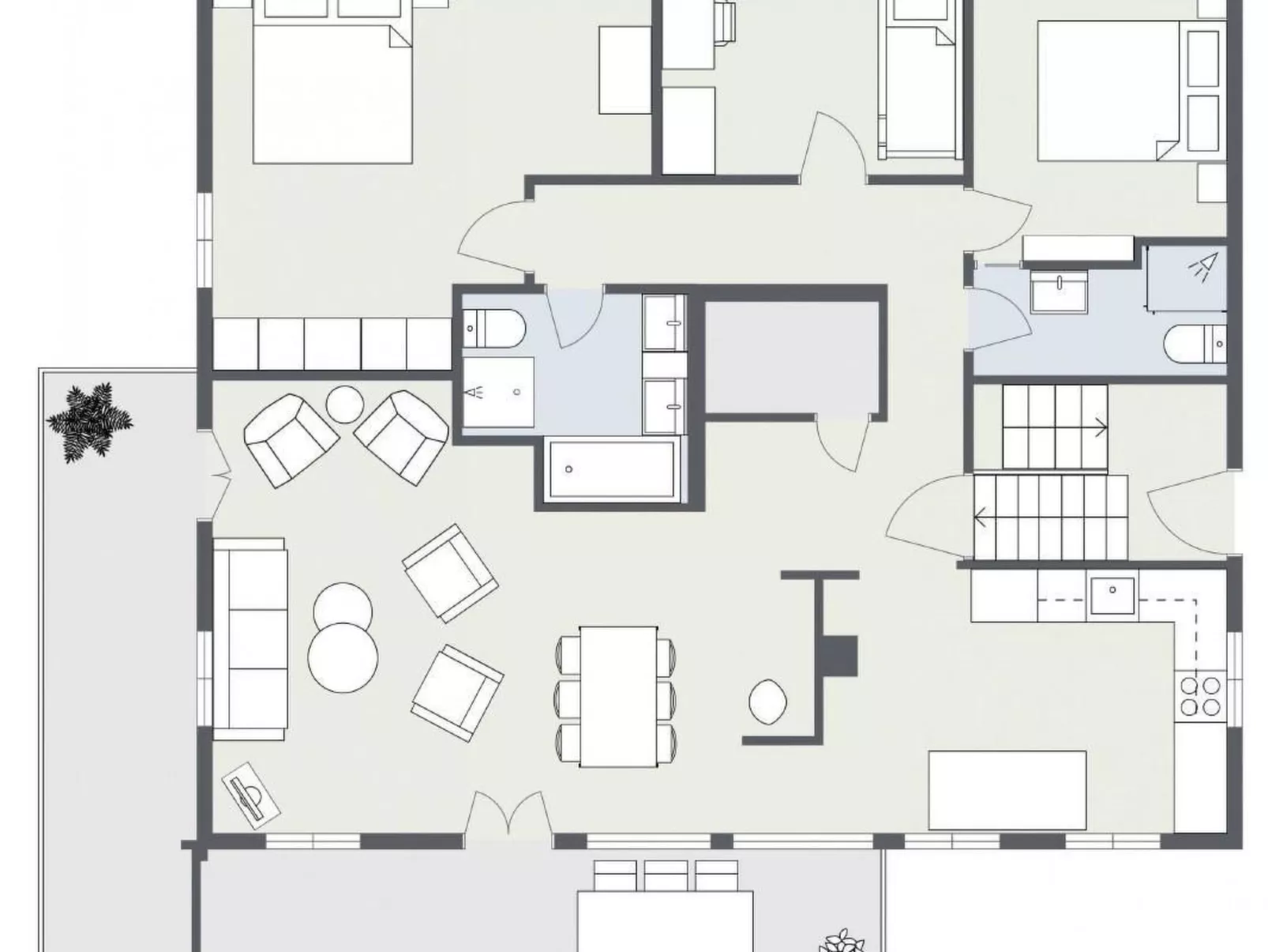 Apartment Babice 4.5-Binnen