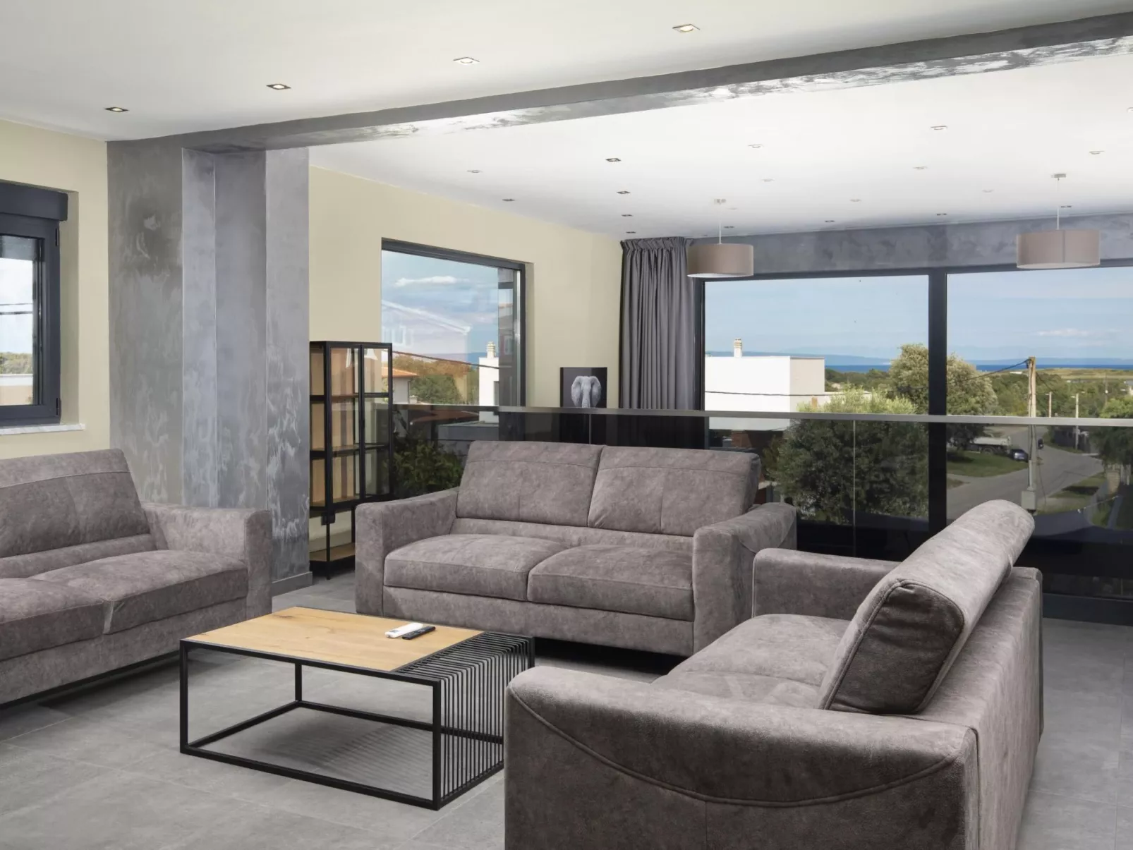 Villa Blick Istrien in der Nähe des Meeres-Binnen