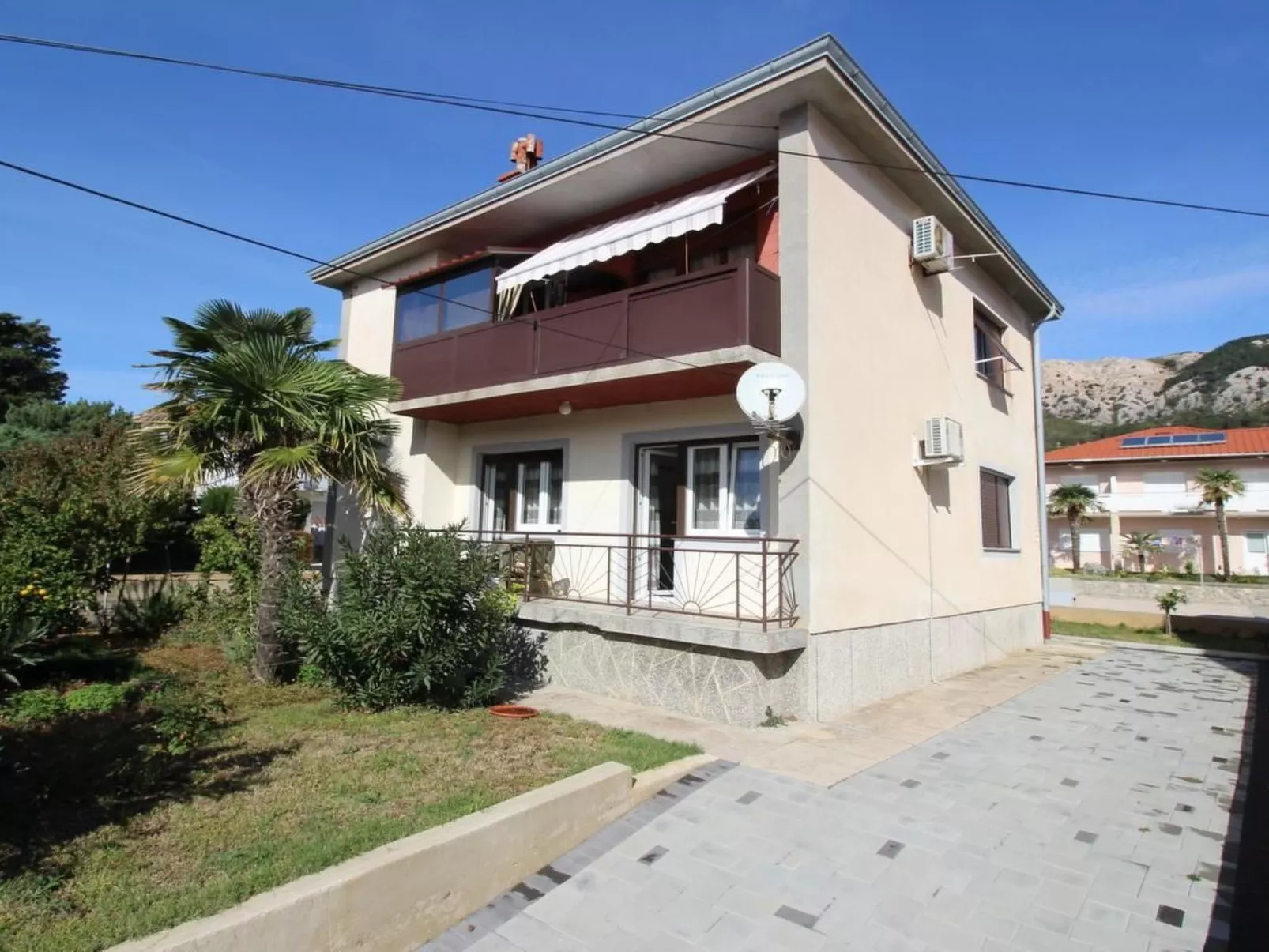 Wohnung in Baška mit Eigener Terrasse-Binnen
