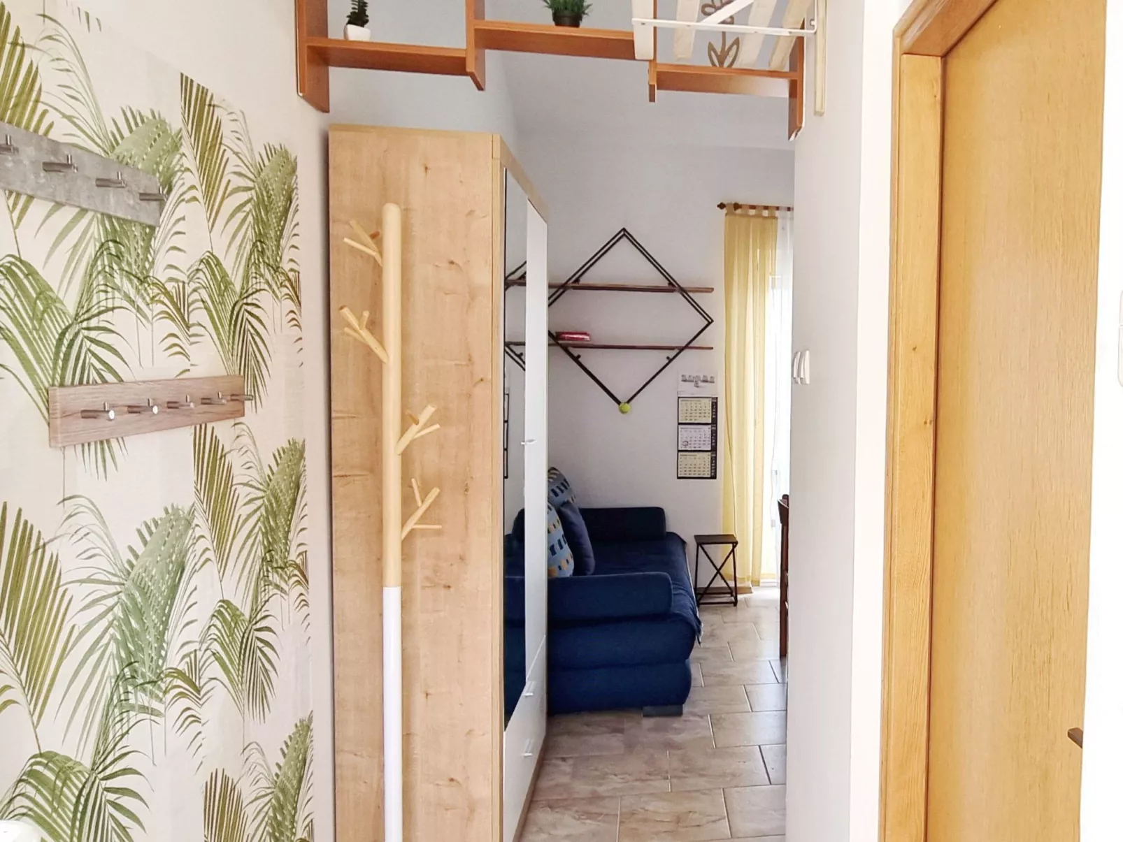 In Baska in der Nähe von Strand-Binnen