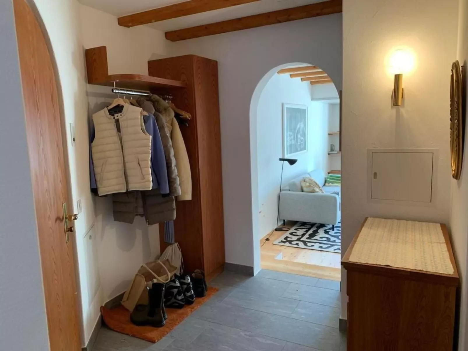 Wohnung Chesa Salmun (Parterre)-Binnen