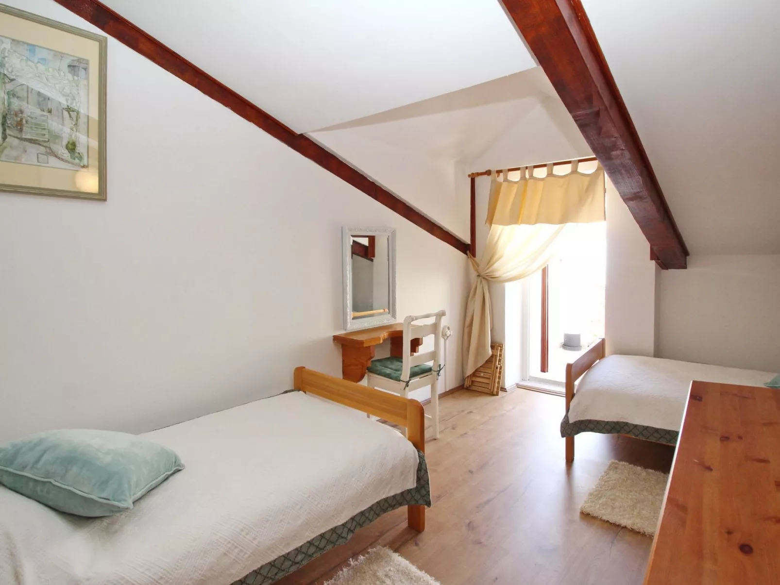 Appartement in Baška mit Eigenem Balkon-Binnen