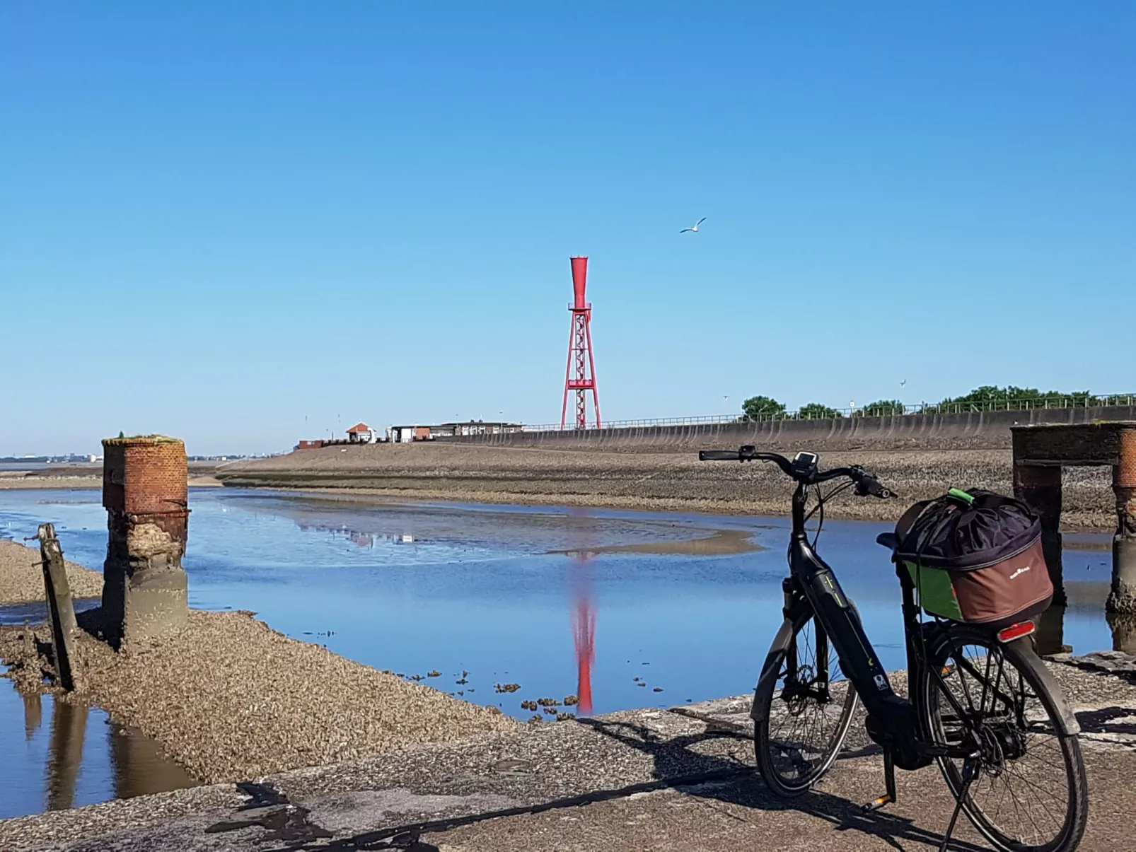 N7 Haus mit Terrasse und Garten an der Nordsee-Binnen