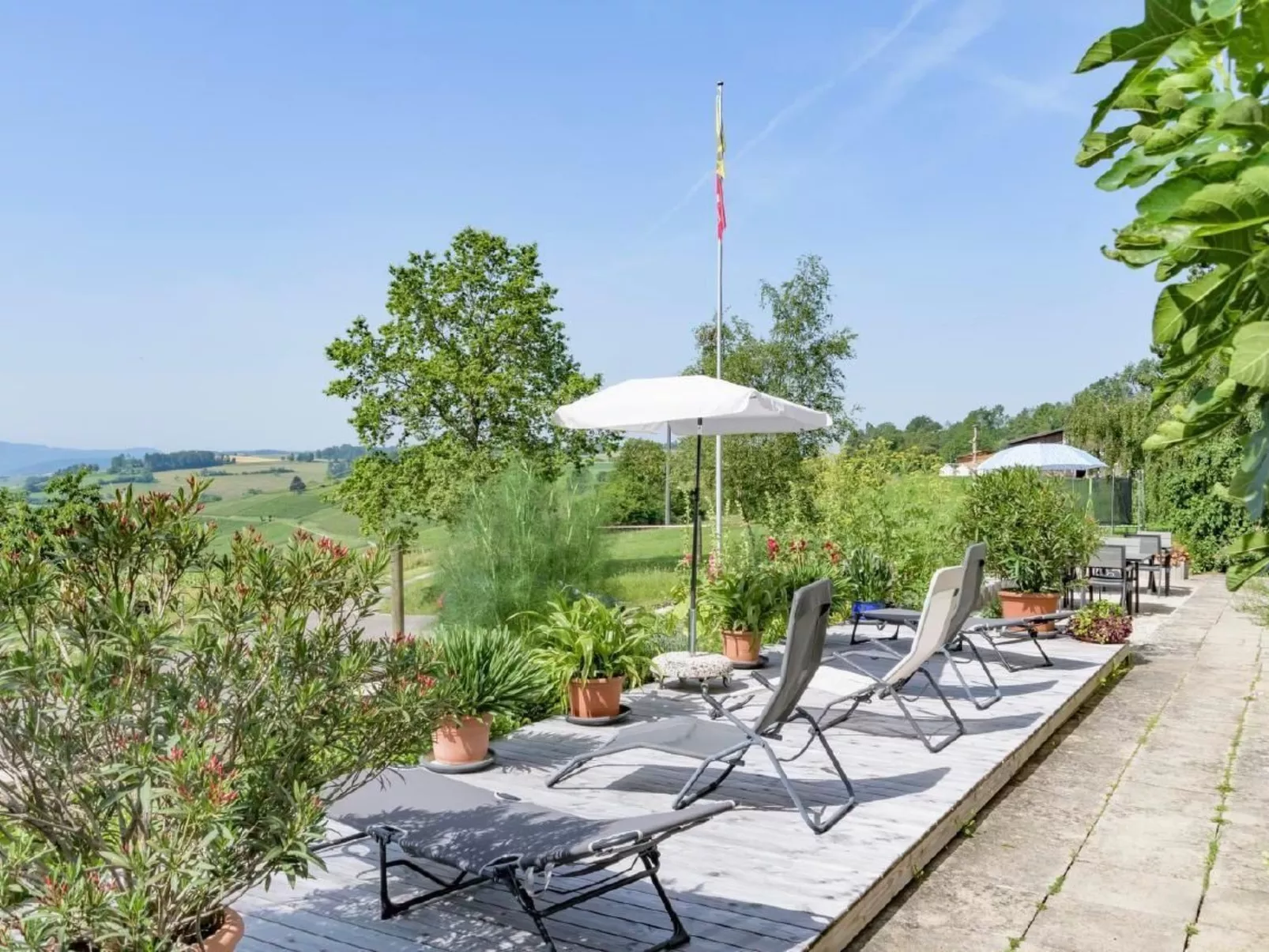 Berghof Hallau kleine Ferienwohnung-Binnen