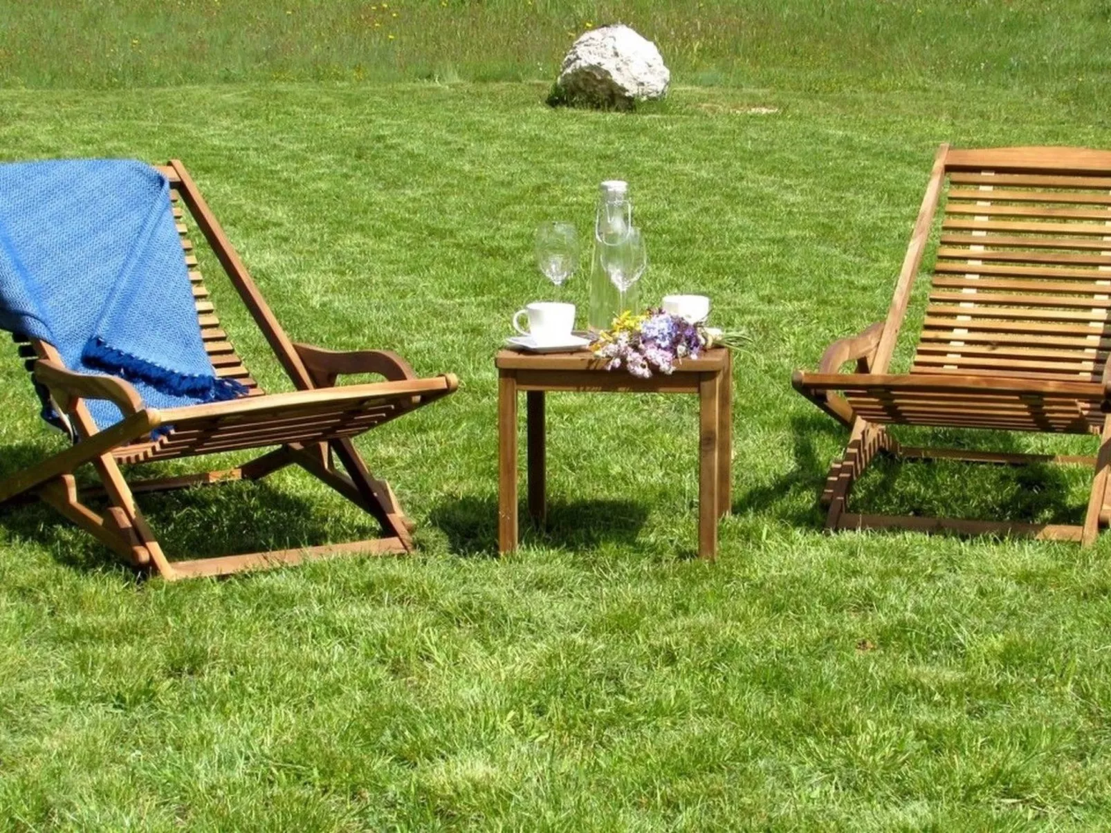 Alleinstehendes Ferienhaus mit Swimmingpool-Binnen