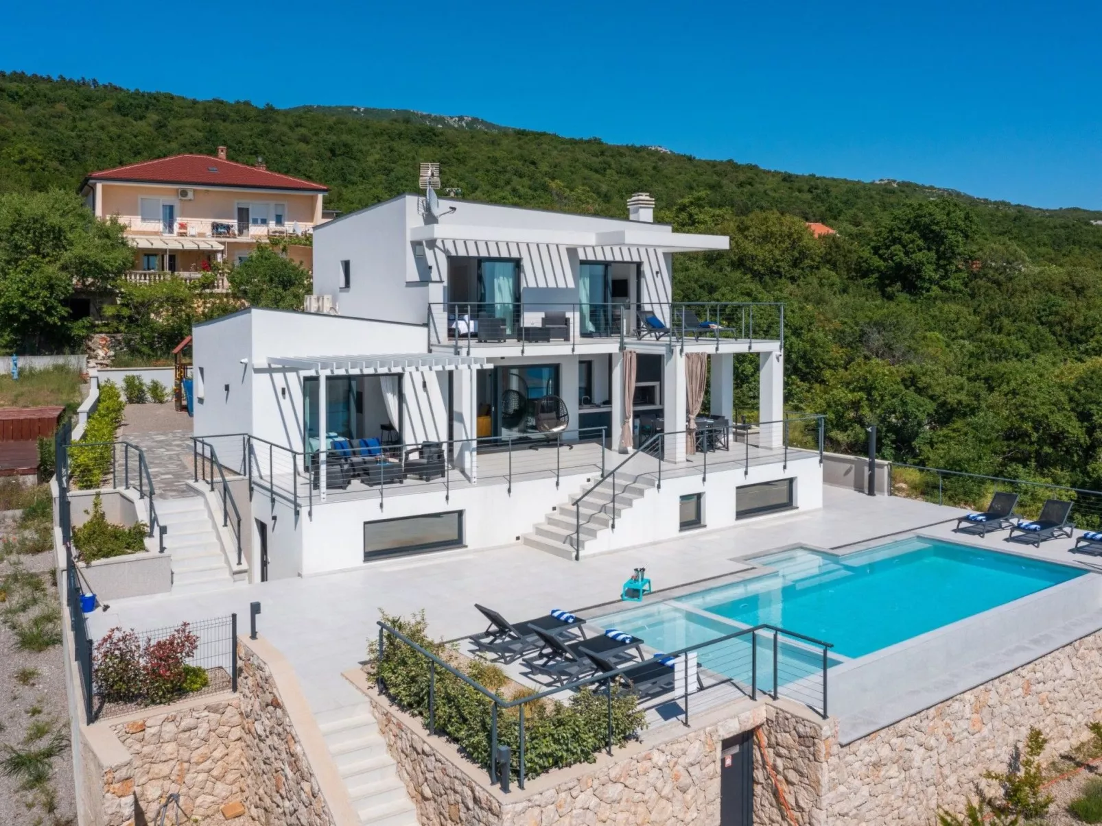 Villa Visum für 7 Personen in Srika, Kvarner Bucht-Binnen