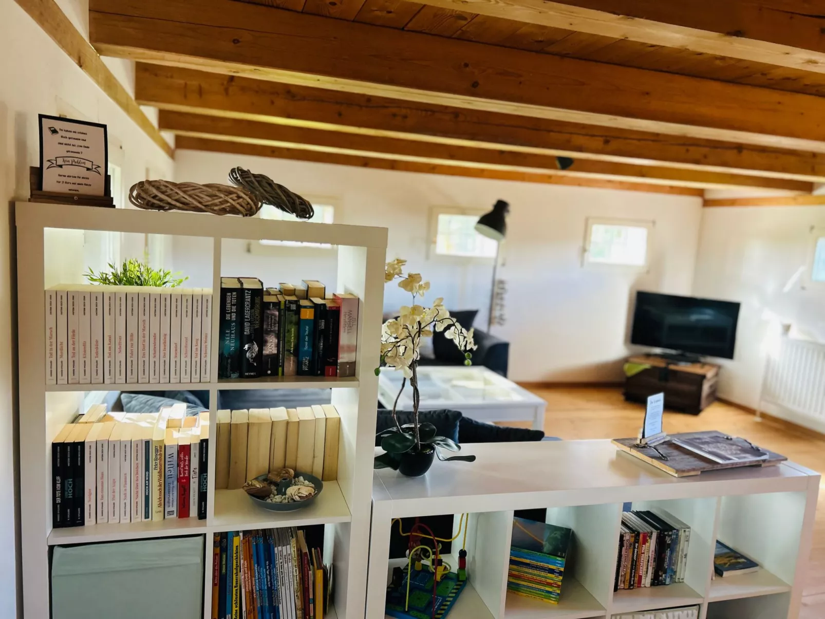 Reetdachhaus für erholsamen Familienurlaub-Binnen