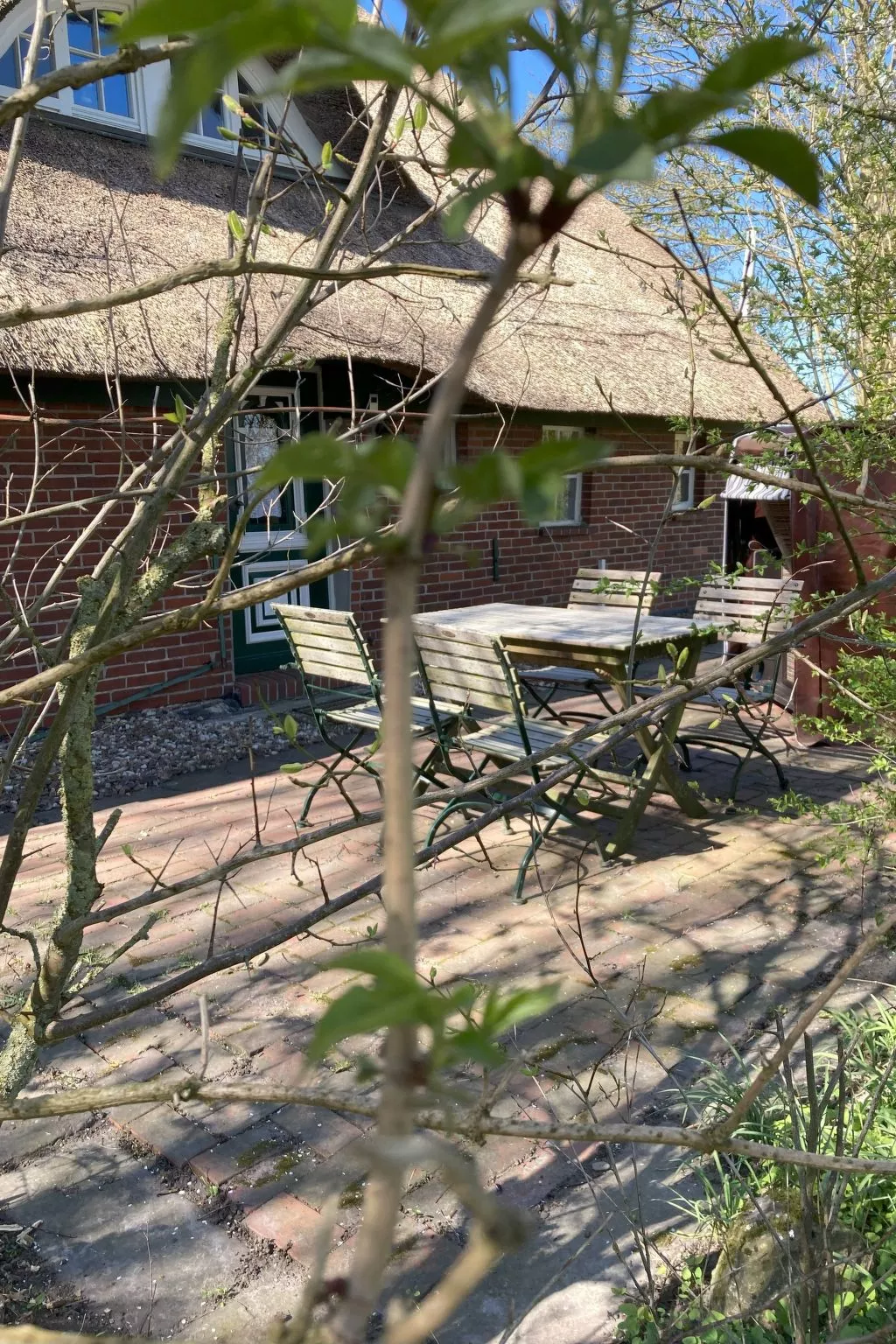 Reetdachkate in Stadland-Seefeld-Binnen