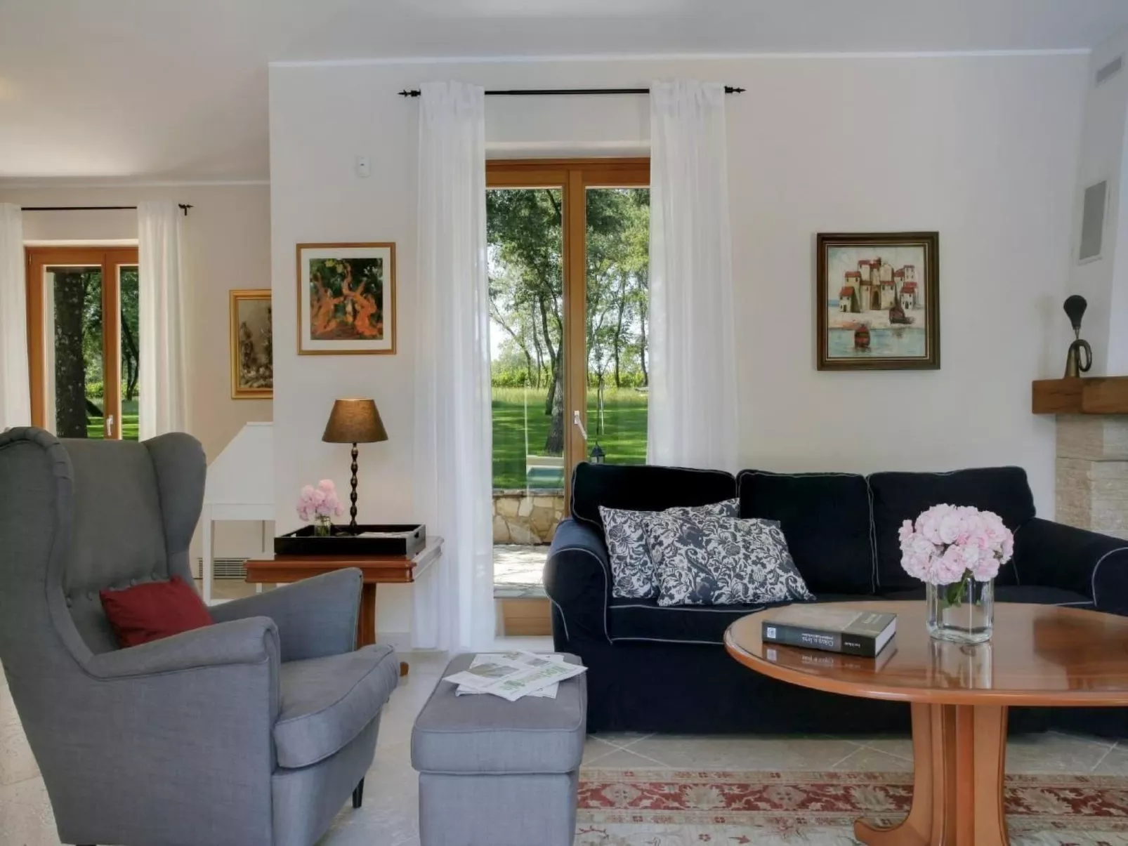 In Karigador mit Terrasse, Whirlpool und Garten-Binnen