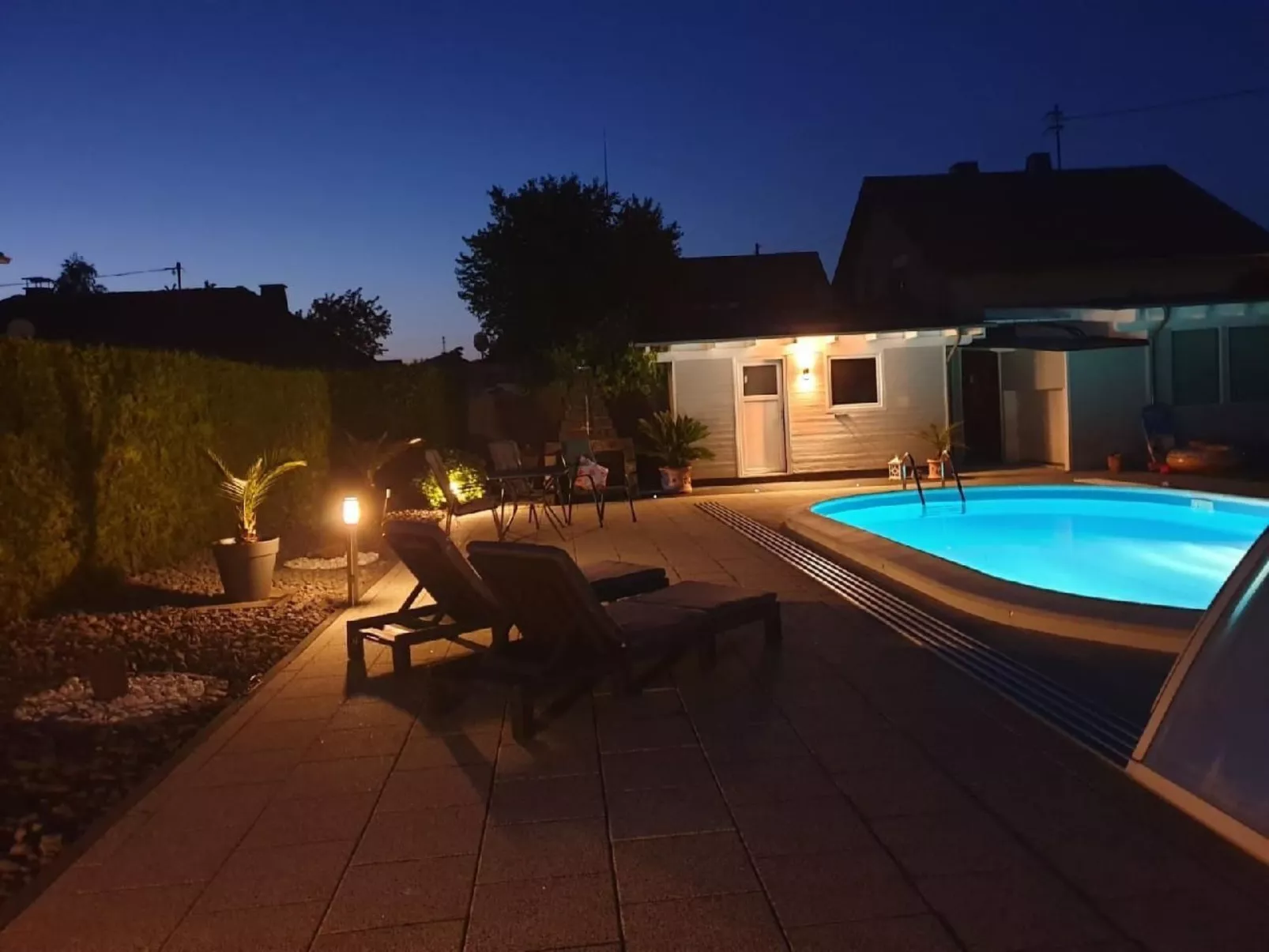 Sandra´s Ferienwohnung mit Pool-Binnen