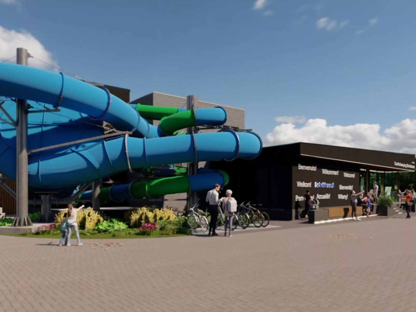 Mobilheim "Camping Scheldeoord"-Buiten