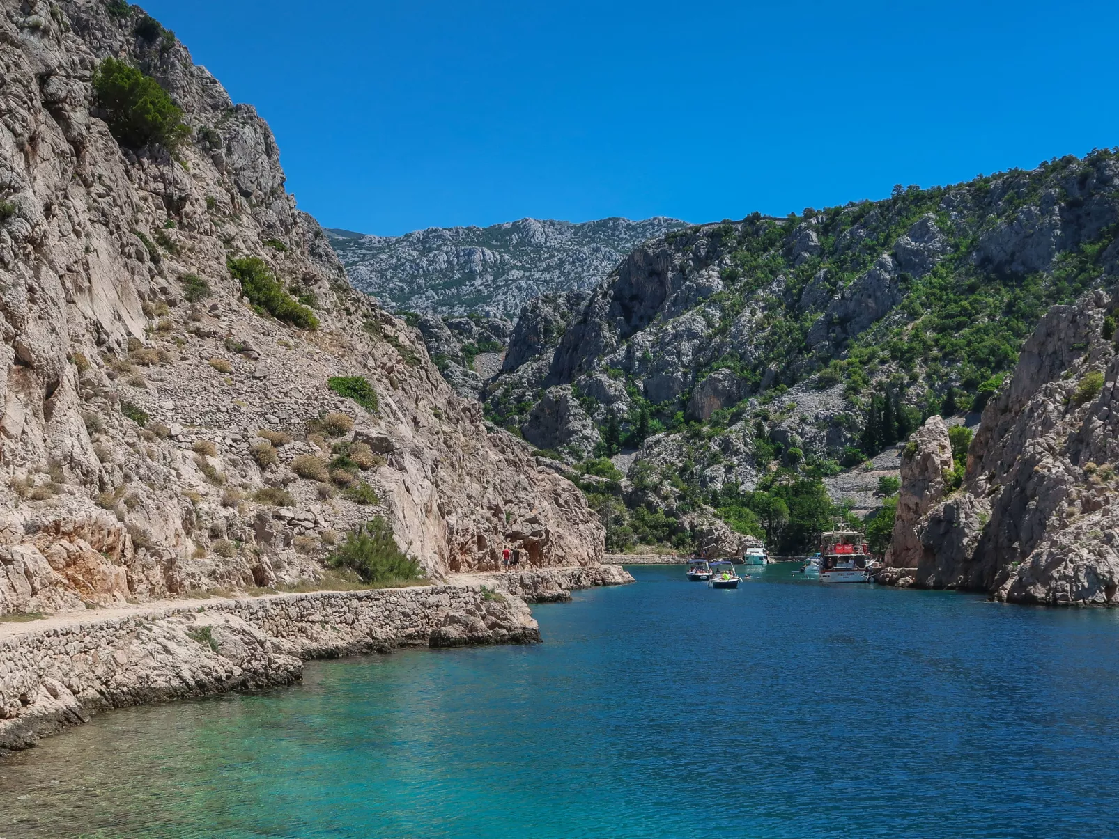 Für 6 Personen ca. 50 m&sup2; in Jablanac, Adriaküste Kroatien (Kvarner Bucht)-Omgeving