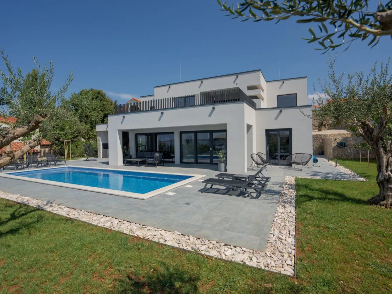 Strandnahe Villa Kara Sevda für 10 Personen-Binnen