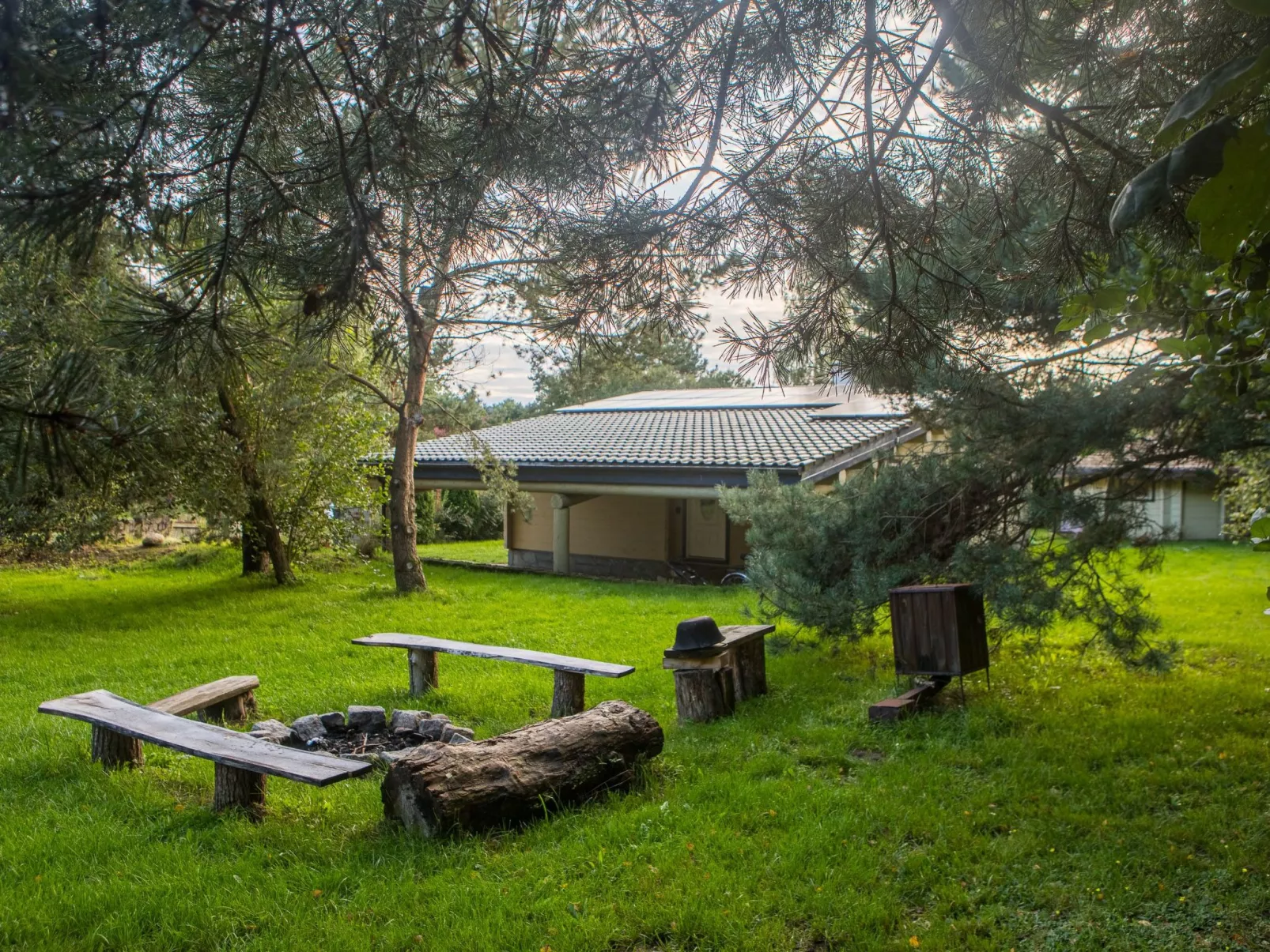 Saunabereich im Circle - Blue House-Buiten