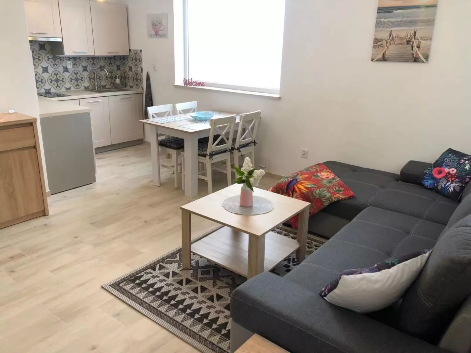 Villa Kacper mit privatem Garten, Terrasse und Grill-Binnen