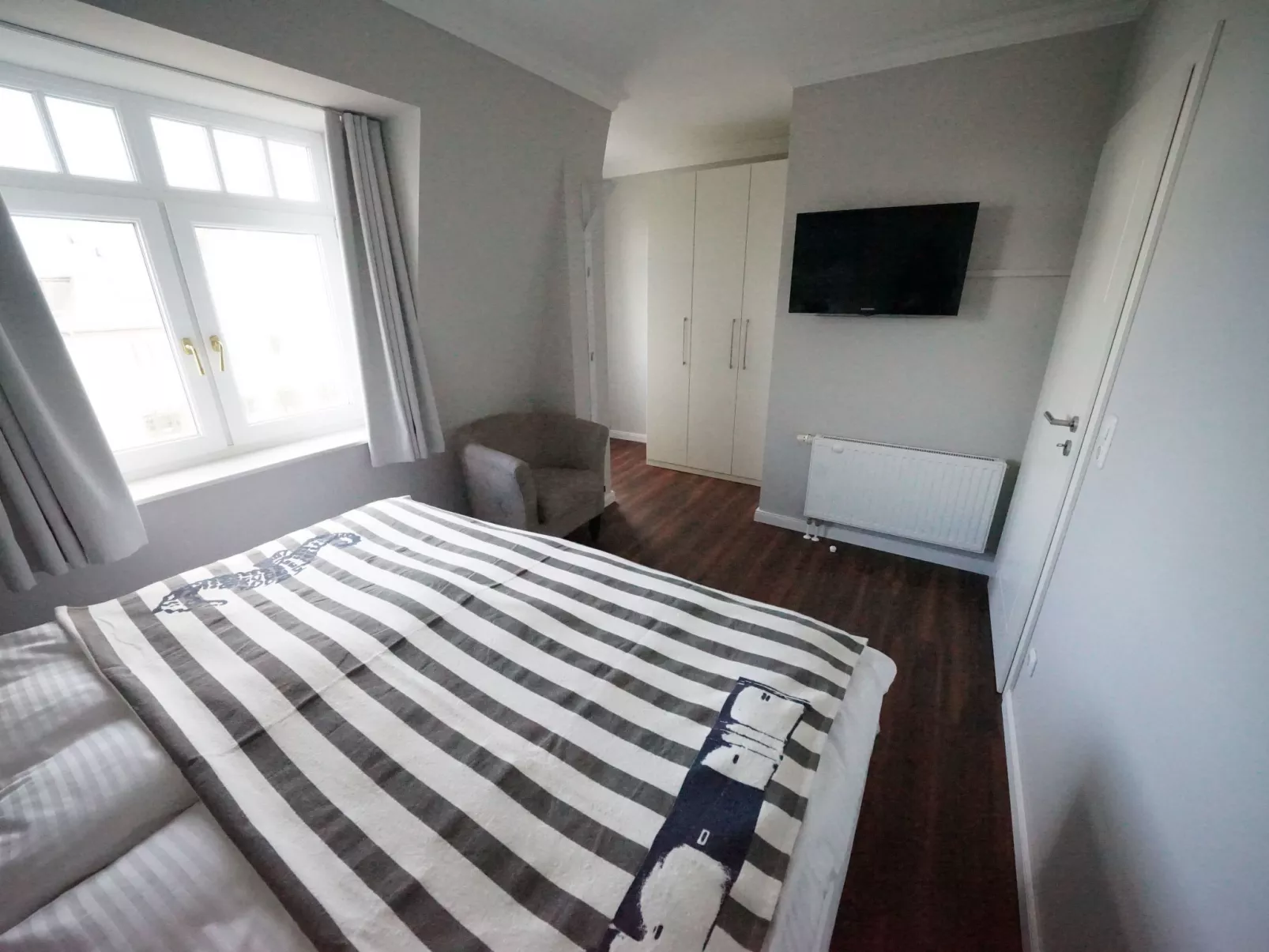 Wohnung mit Sonnenbalkon und Strandnähe-Binnen